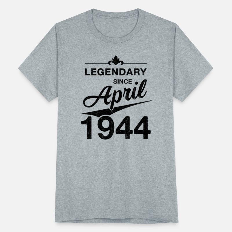 80th Birthday 80 Year Old Born in April 1944 Gift