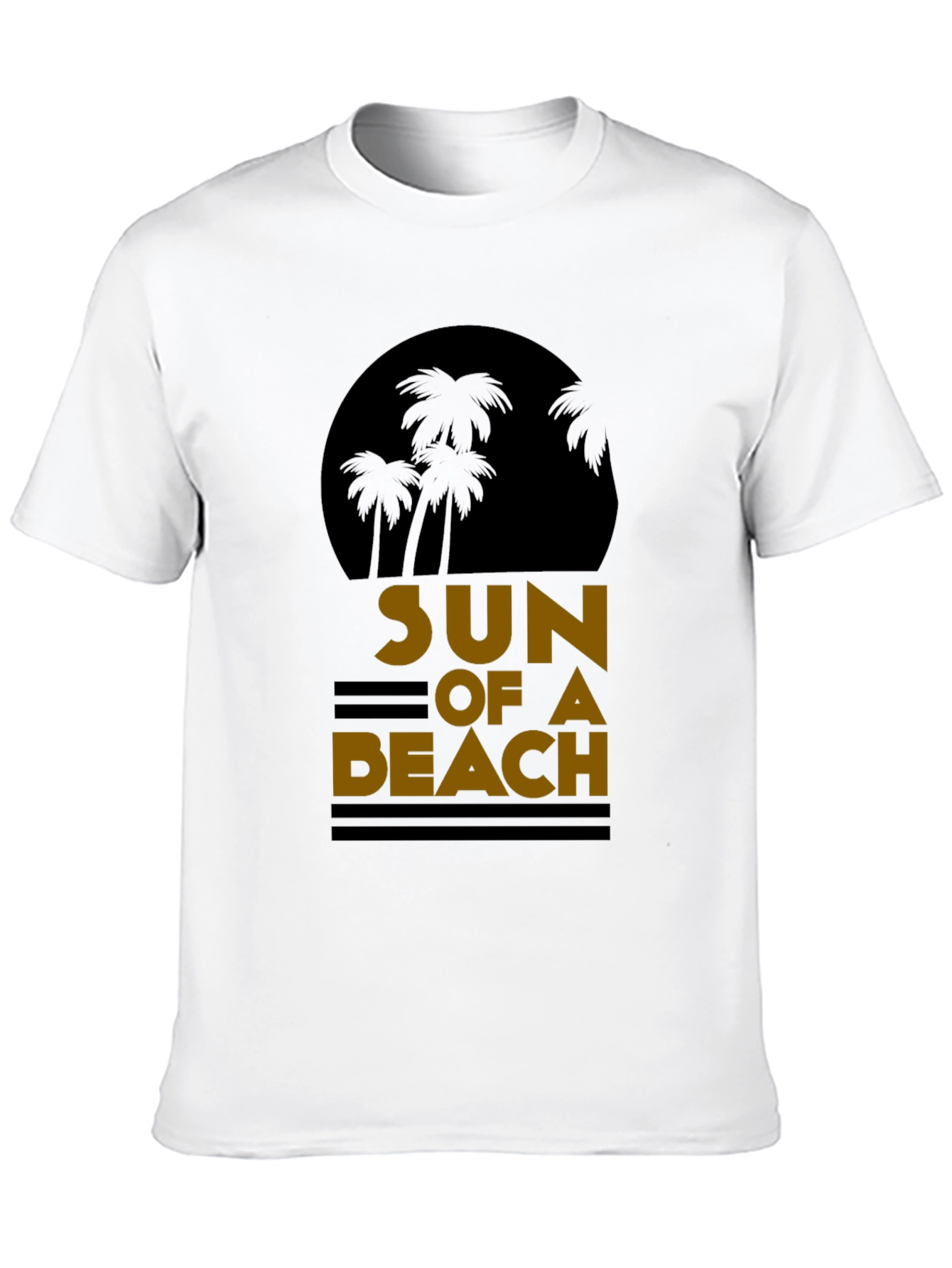 Sun of a Beach Graphic Tee - Black
