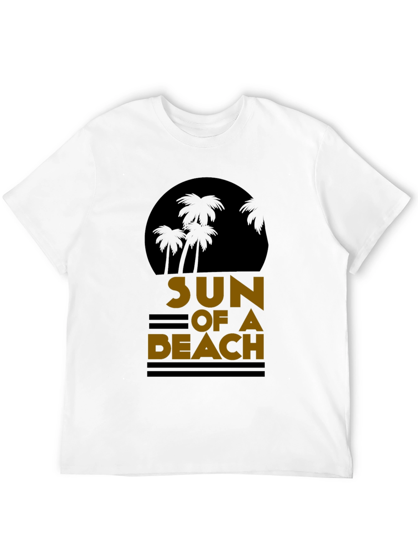 Sun of a Beach Graphic Tee - Black