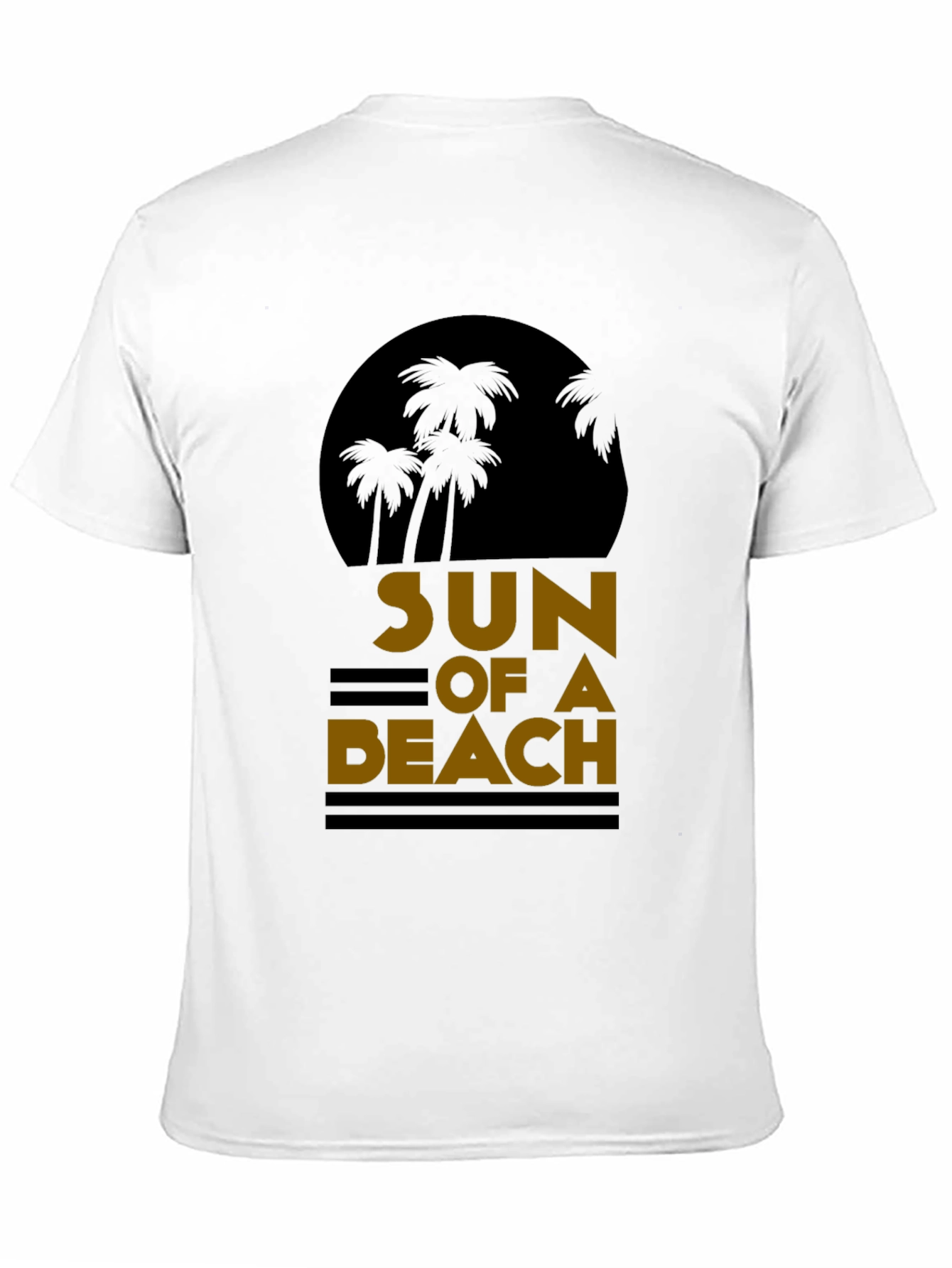 Sun of a Beach Graphic Tee - Black