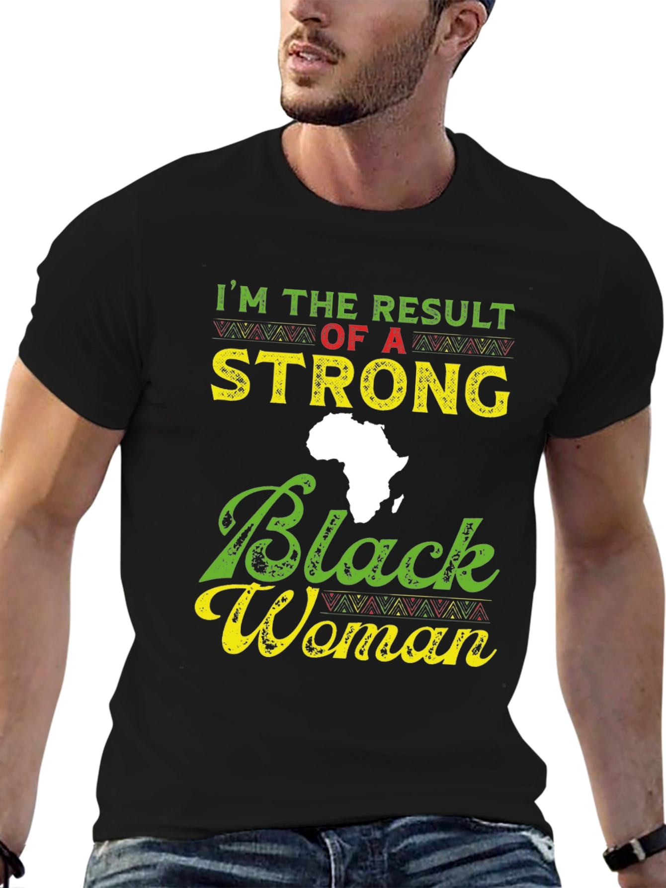 Strong Black Woman Graphic T-Shirt