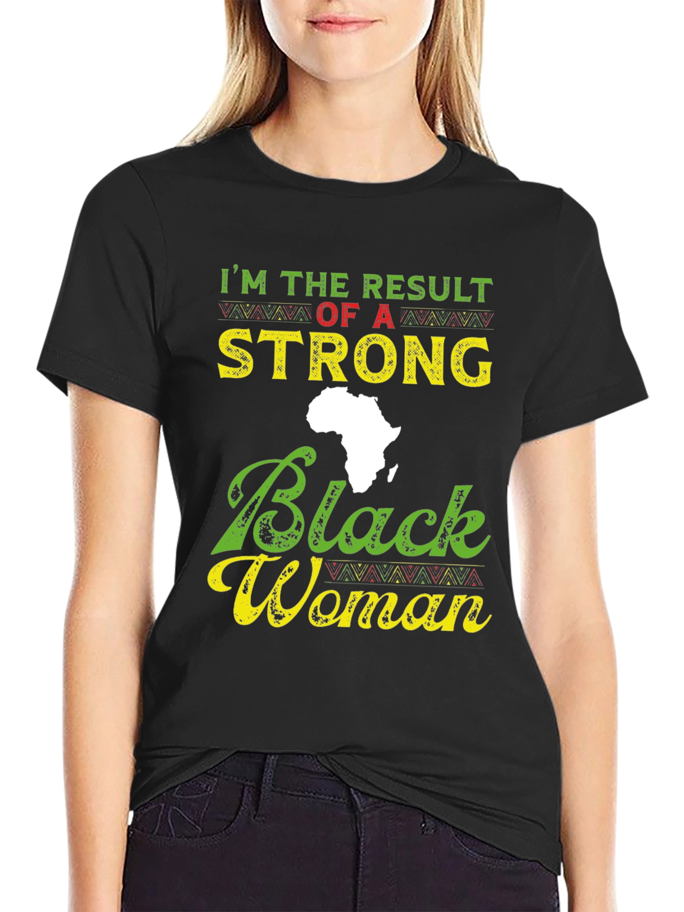 Strong Black Woman Graphic T-Shirt