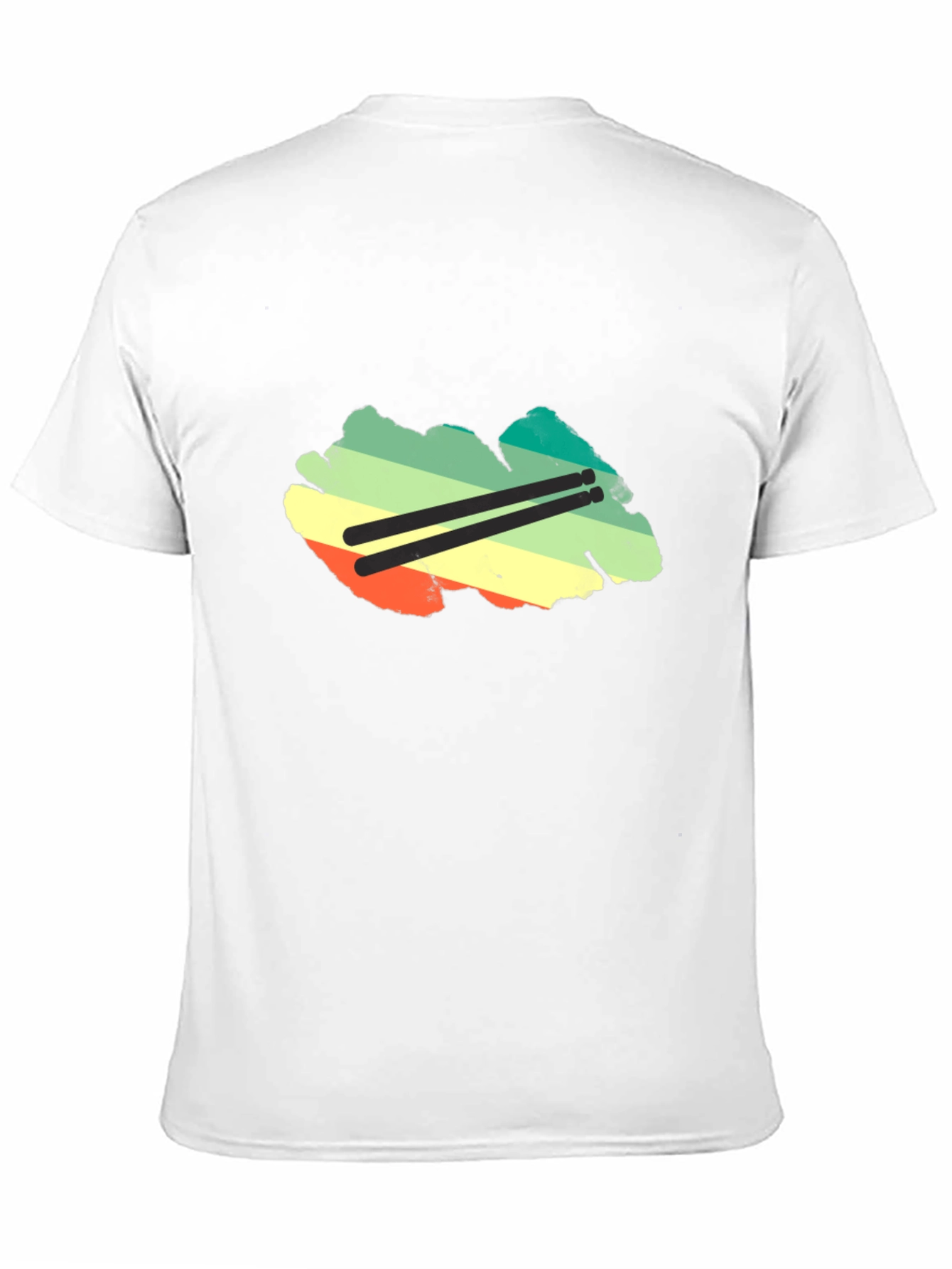 Retro Drummer T-Shirt - Music Lover Tee