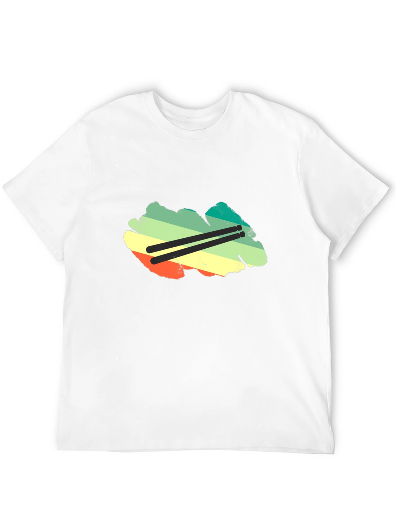 Retro Drummer T-Shirt - Music Lover Tee