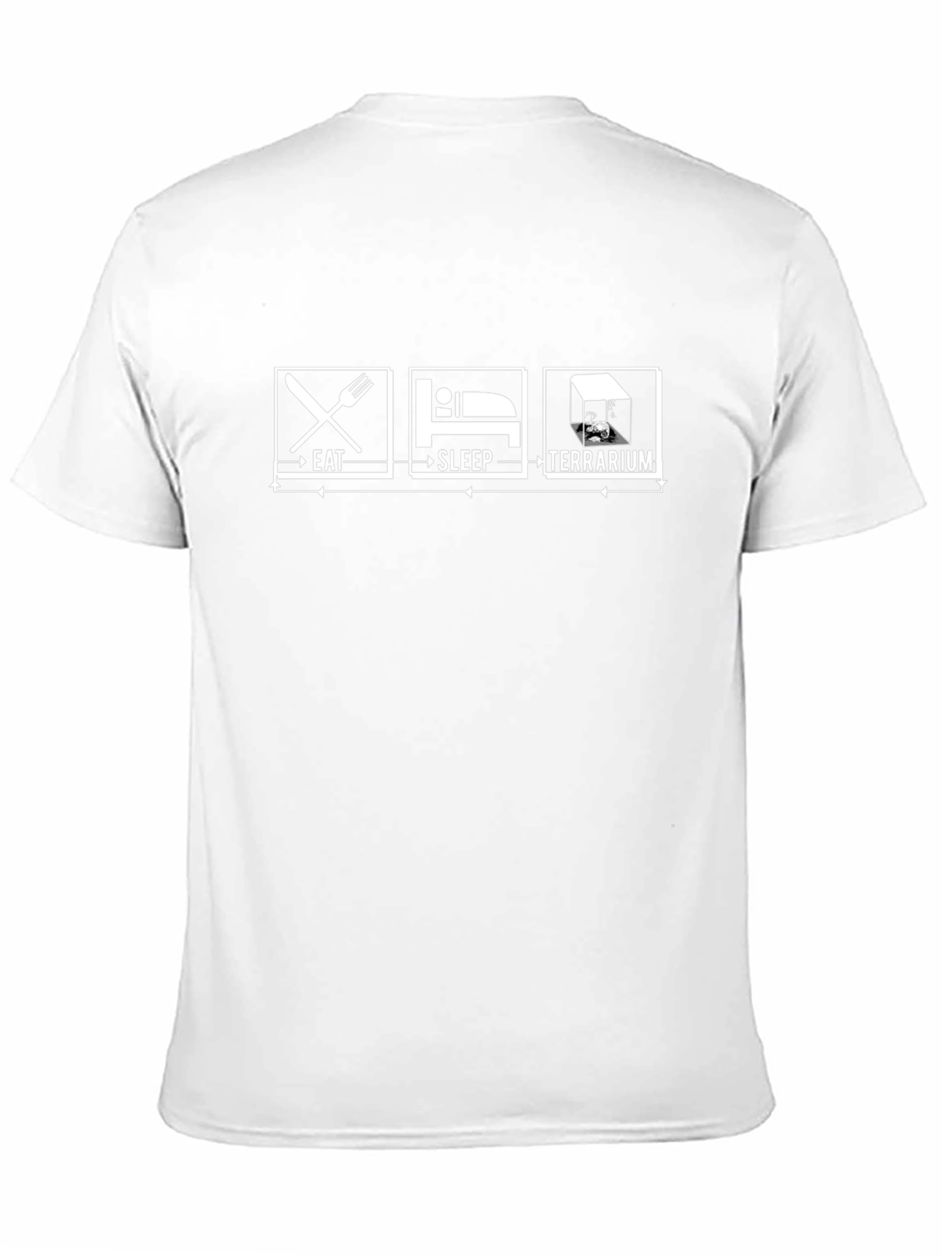 Eat Sleep Terrarium Funny Hobby T-Shirt