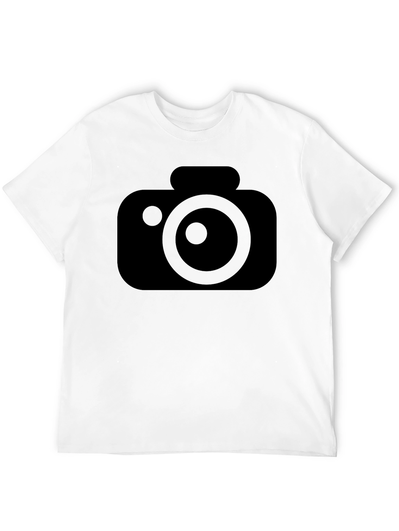 Camera Graphic Black T-Shirt