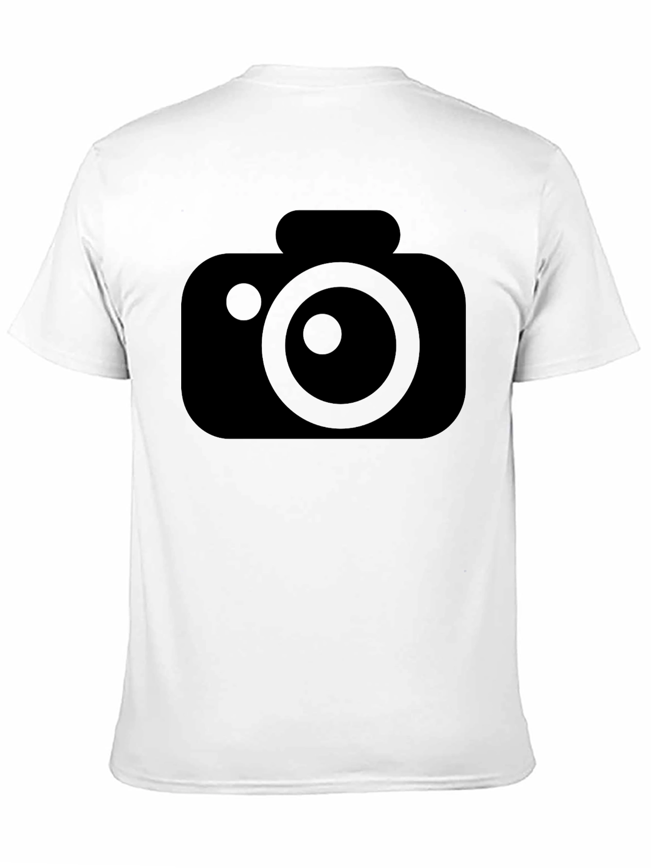 Camera Graphic Black T-Shirt