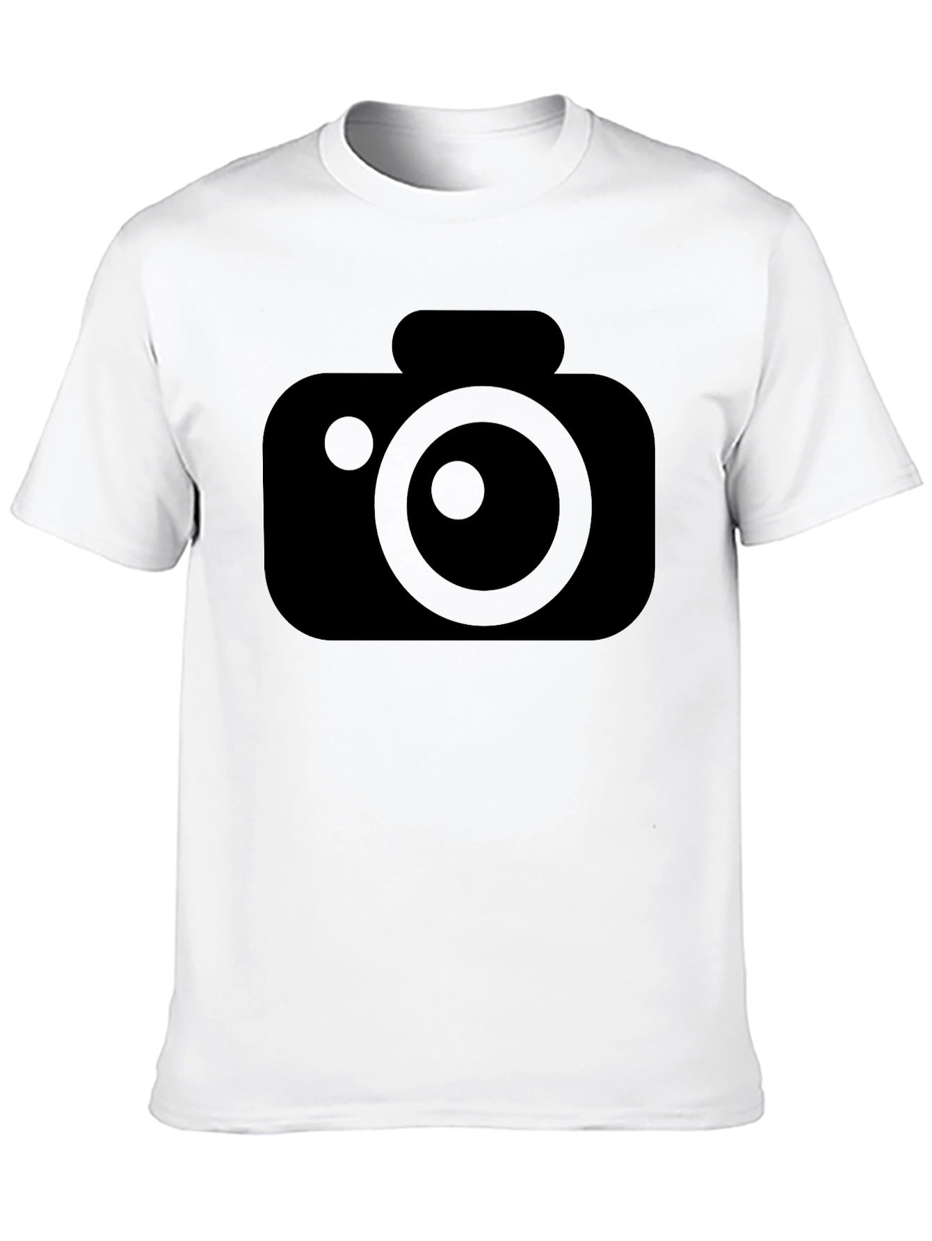 Camera Graphic Black T-Shirt