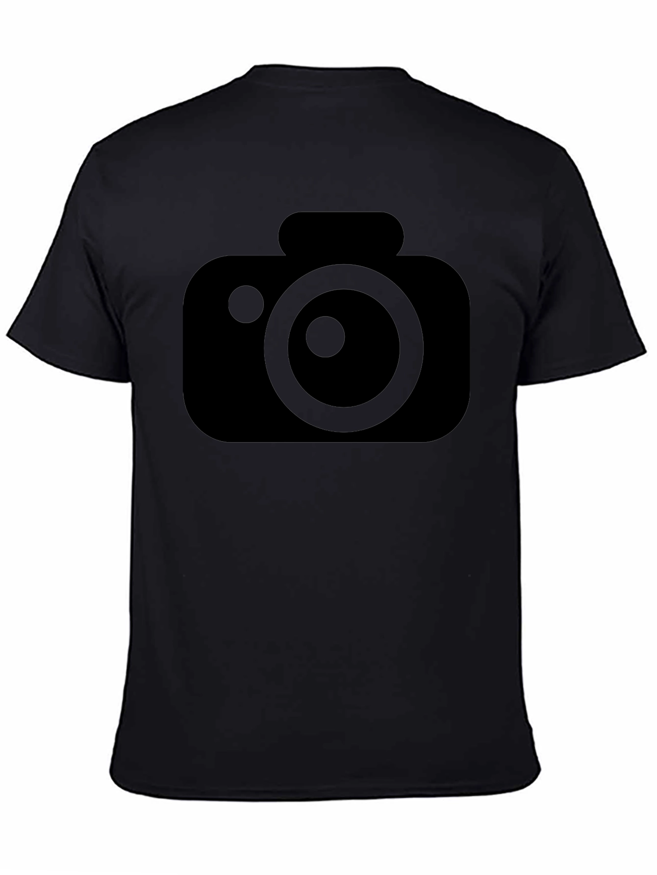 Camera Graphic Black T-Shirt