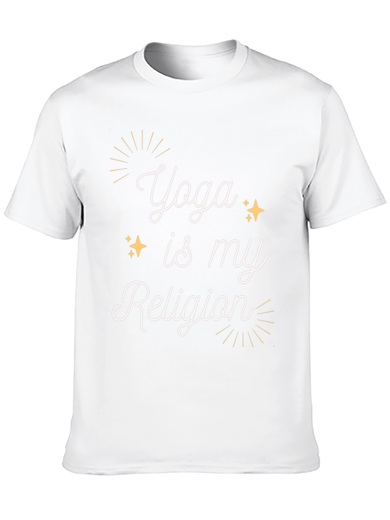 Yoga Is My Religion T-Shirt - Cotton Comfort