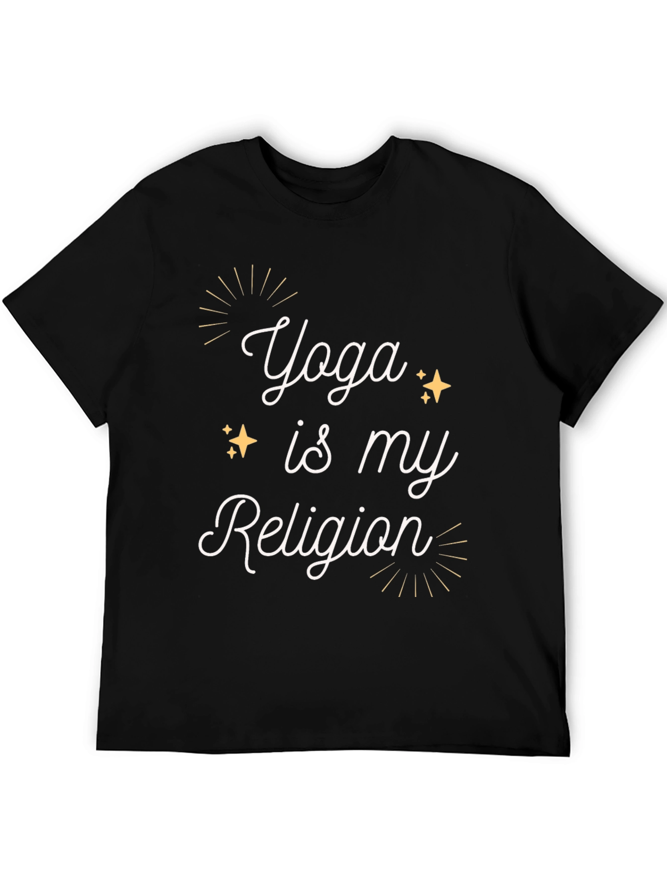 Yoga Is My Religion T-Shirt - Cotton Comfort