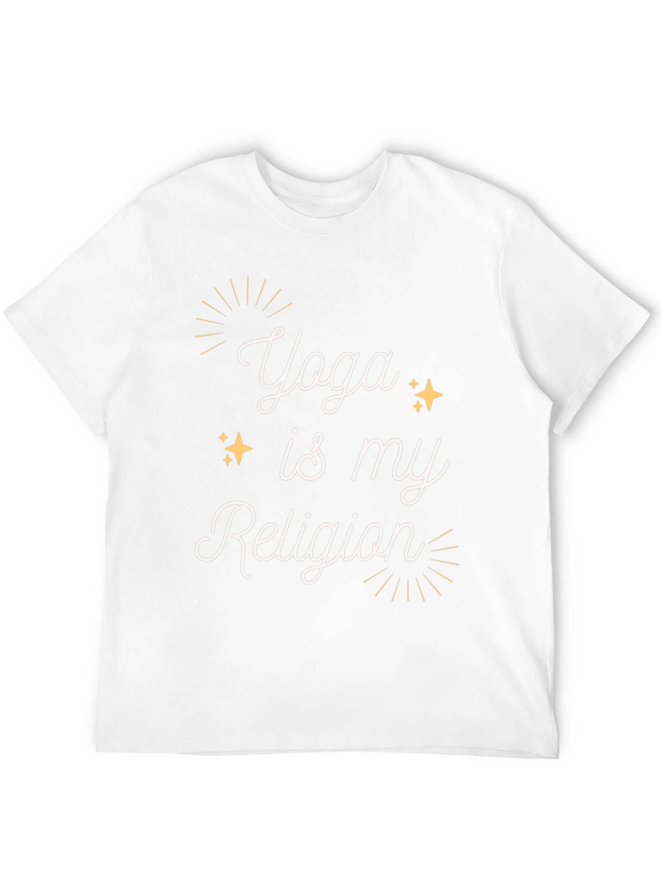 Yoga Is My Religion T-Shirt - Cotton Comfort
