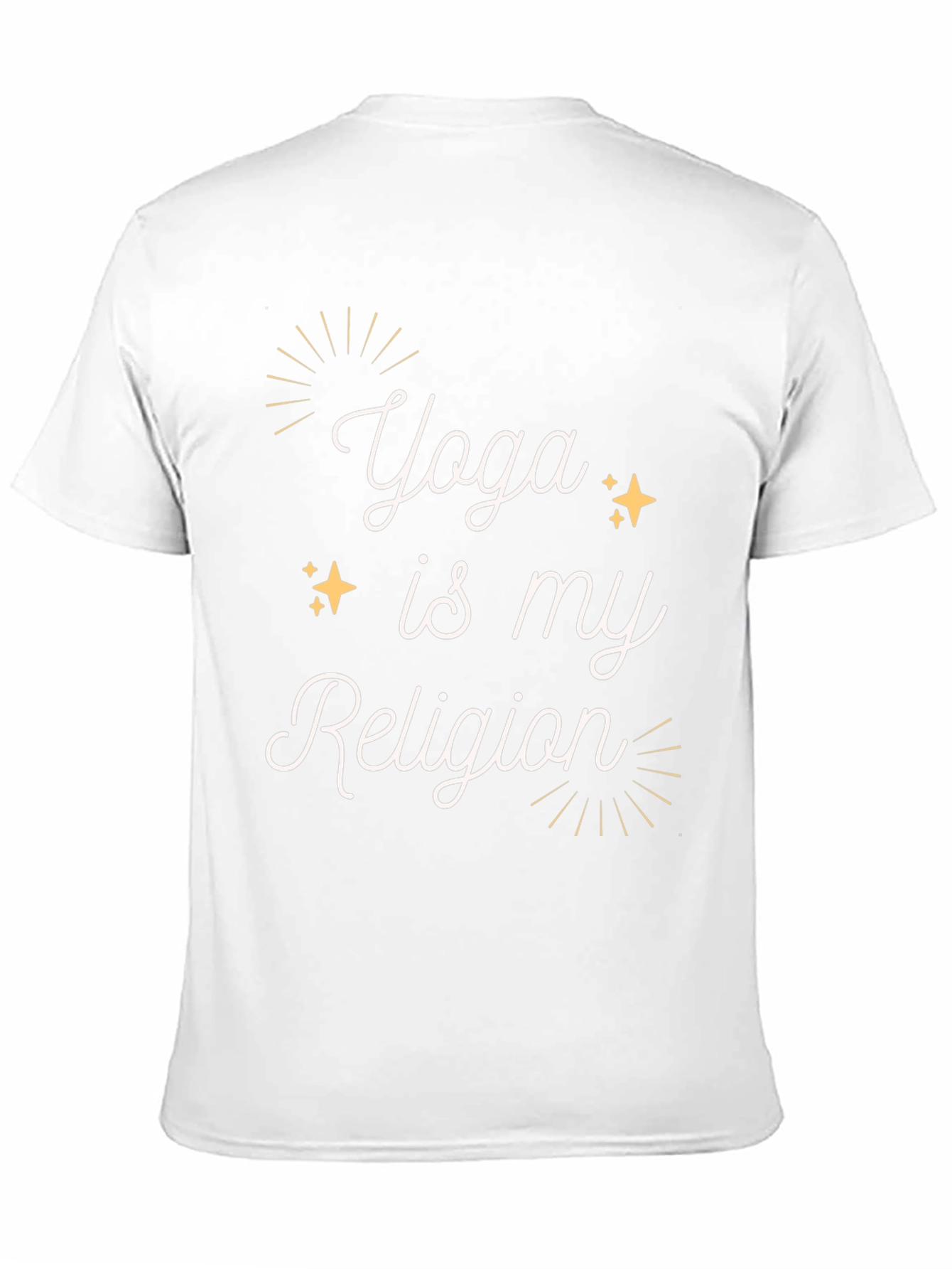Yoga Is My Religion T-Shirt - Cotton Comfort