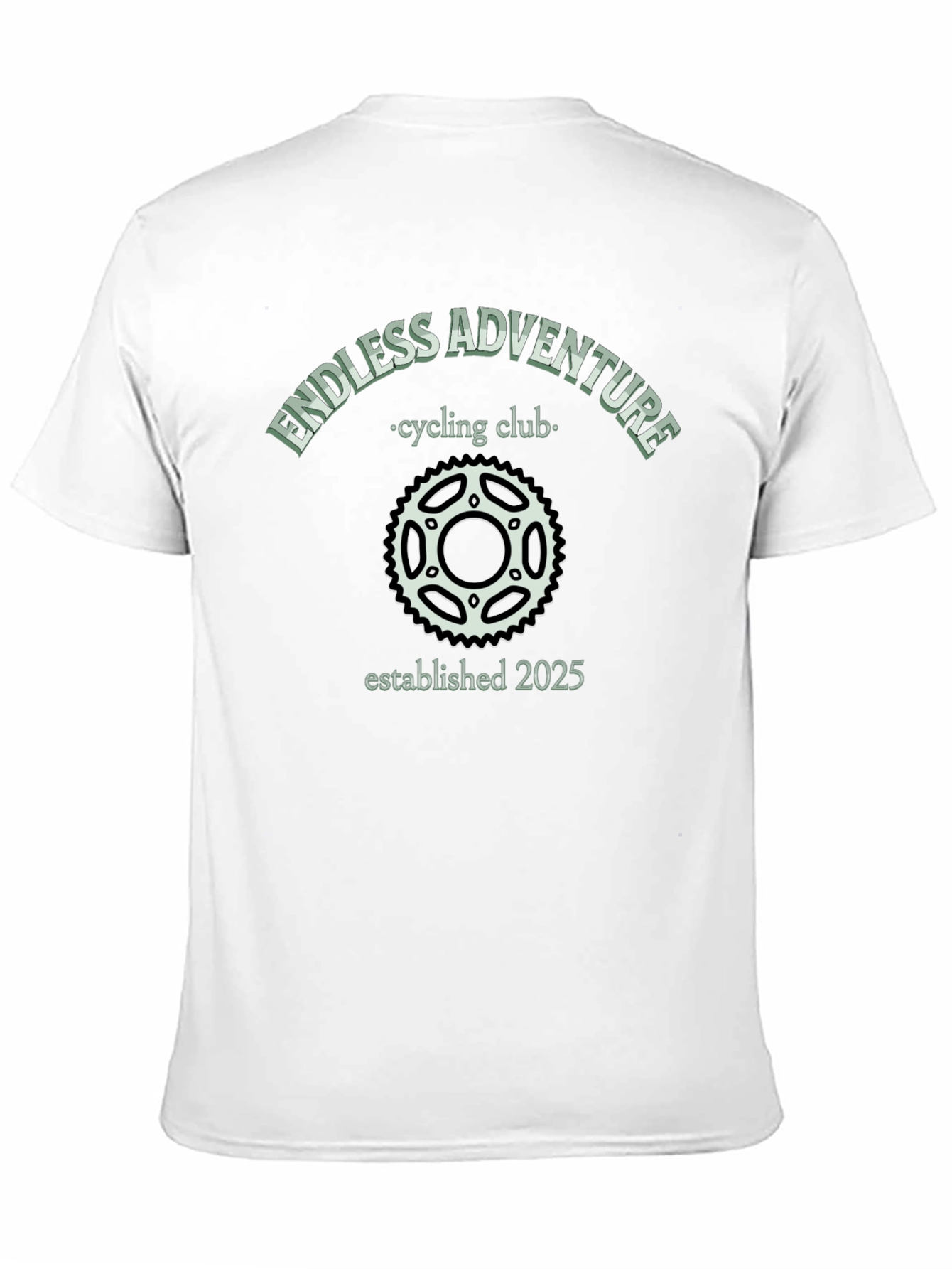 Endless Adventure Cycling Club Black T-Shirt