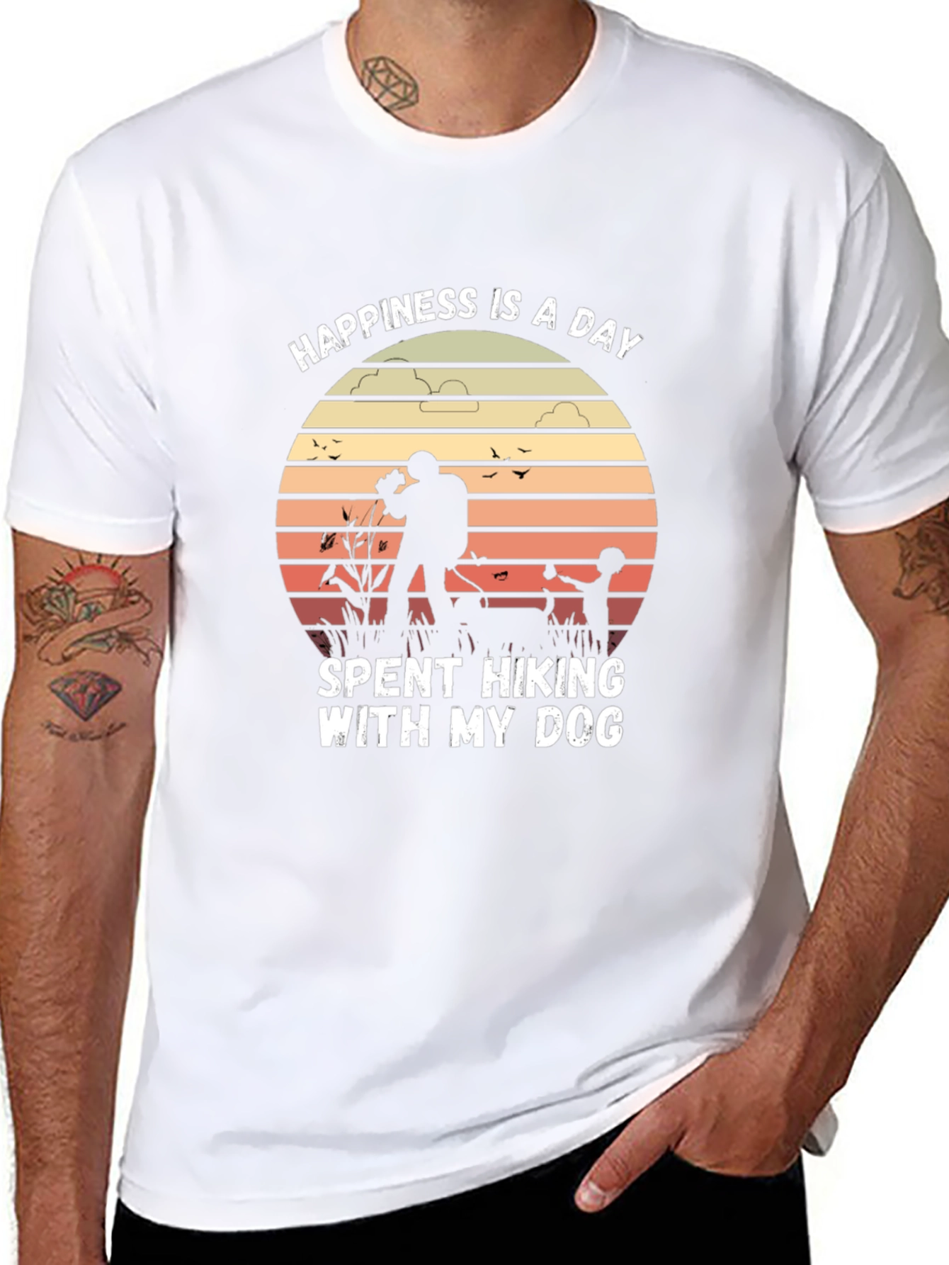 Hiking with Dog T-Shirt