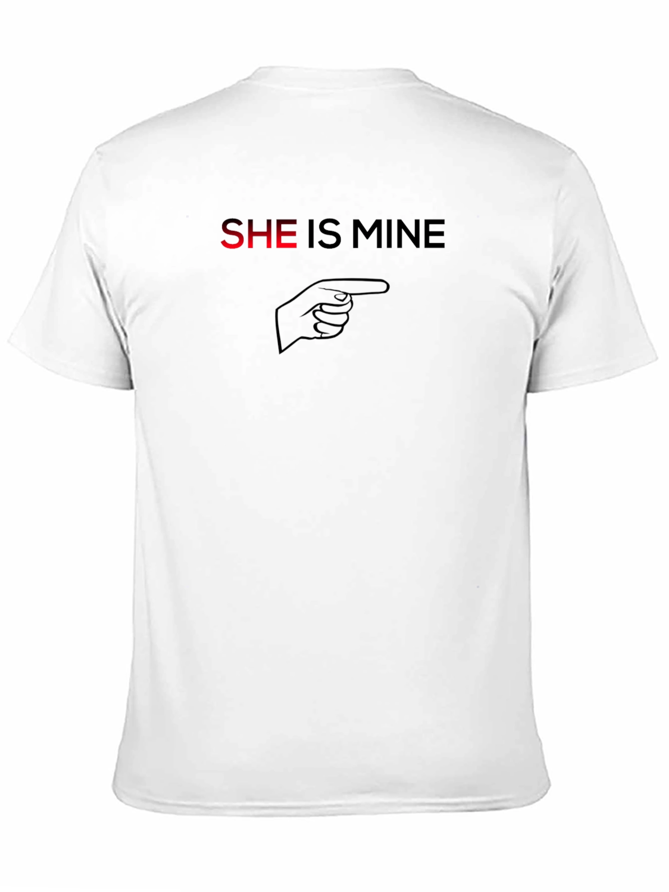 She Is Mine T-Shirt - Funny Couple Tee
