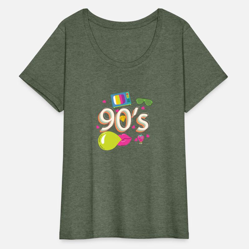 90s I love The 90's Vintage Retro Nineties Costume