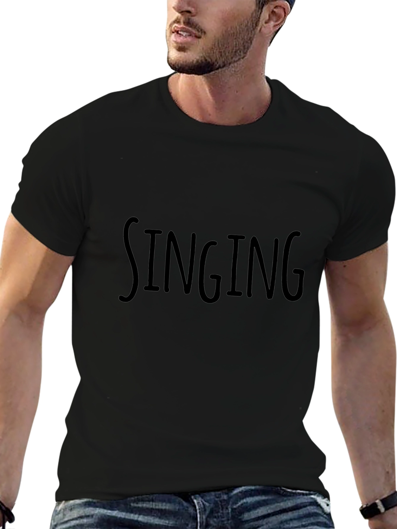 Singing Black T-Shirt