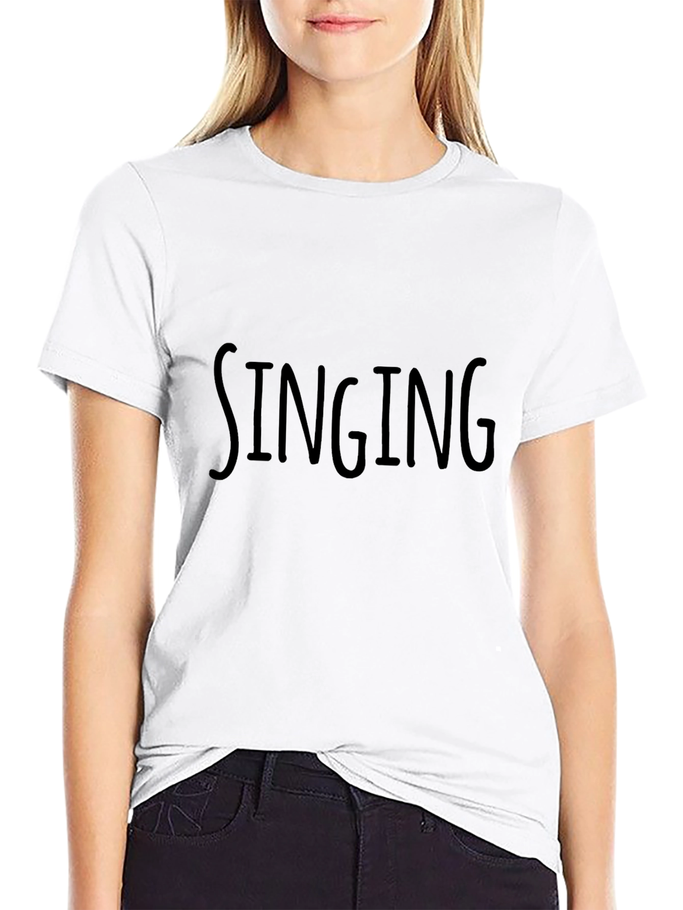 Singing Black T-Shirt