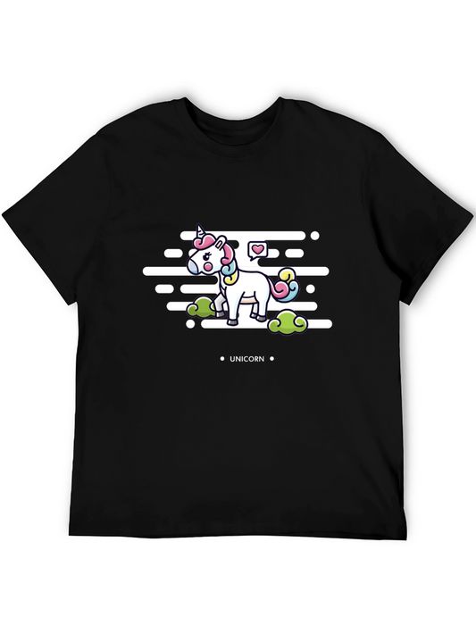 Unicorn Graphic Tee - Stylish Cotton T-Shirt
