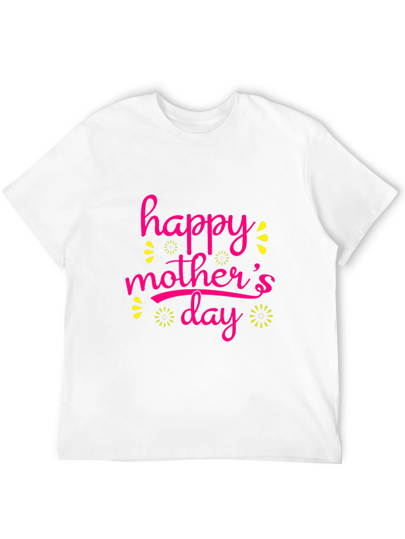Happy Mothers Day Black T-Shirt