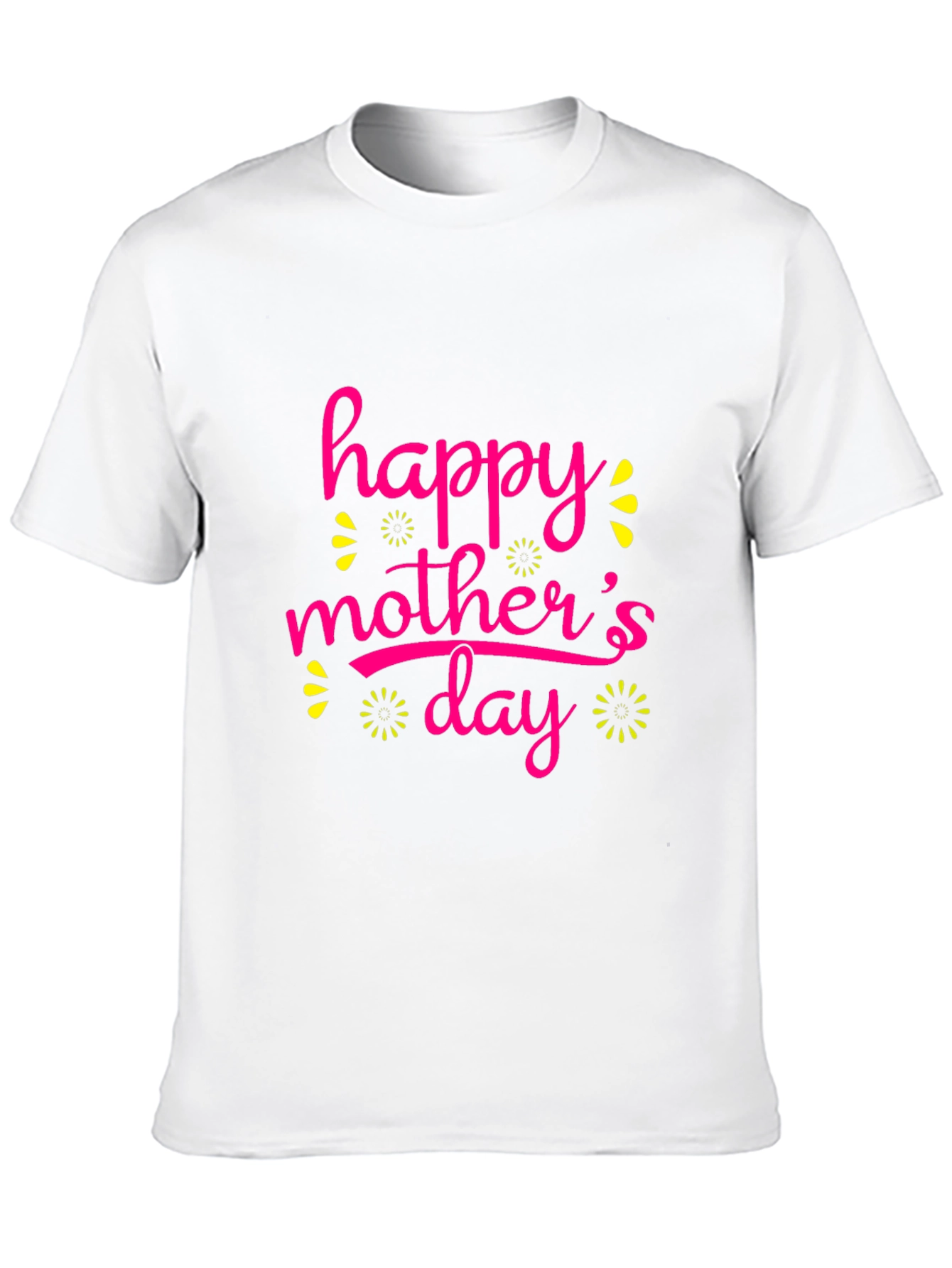 Happy Mothers Day Black T-Shirt