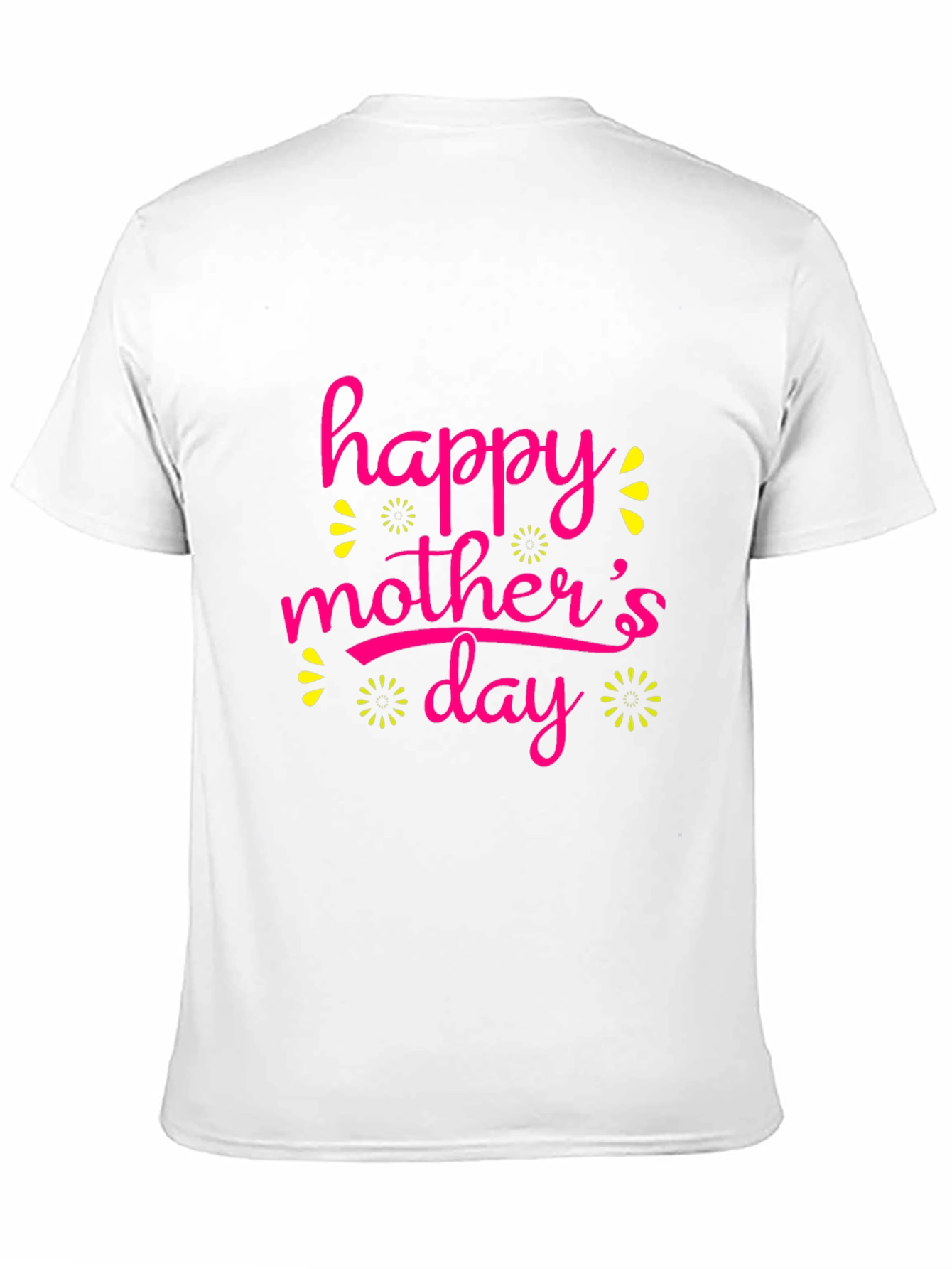 Happy Mothers Day Black T-Shirt