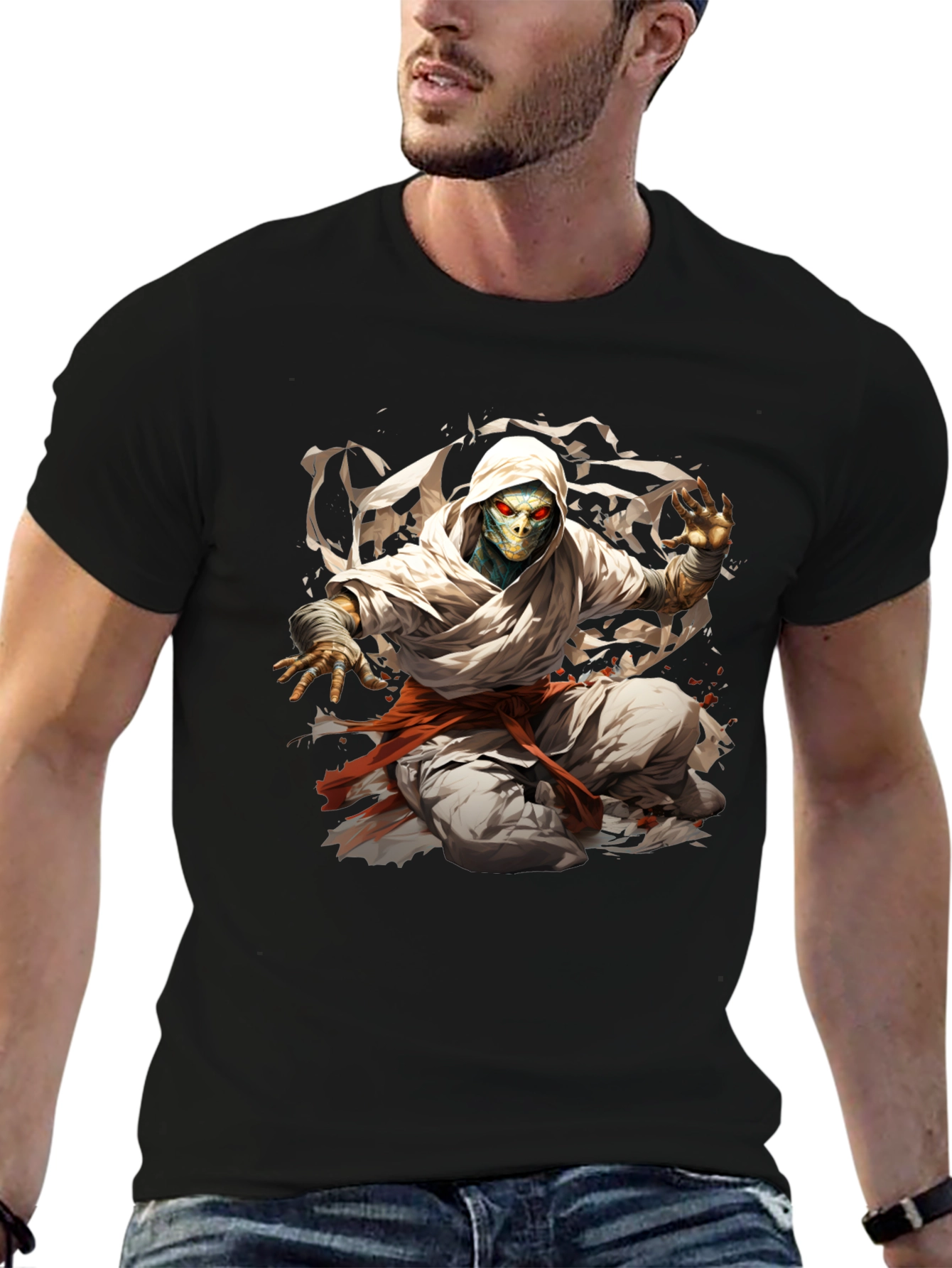 Mystic Warrior T-Shirt - Urban Ninja Style
