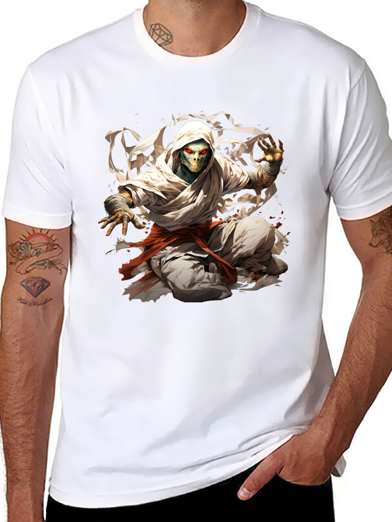 Mystic Warrior T-Shirt - Urban Ninja Style