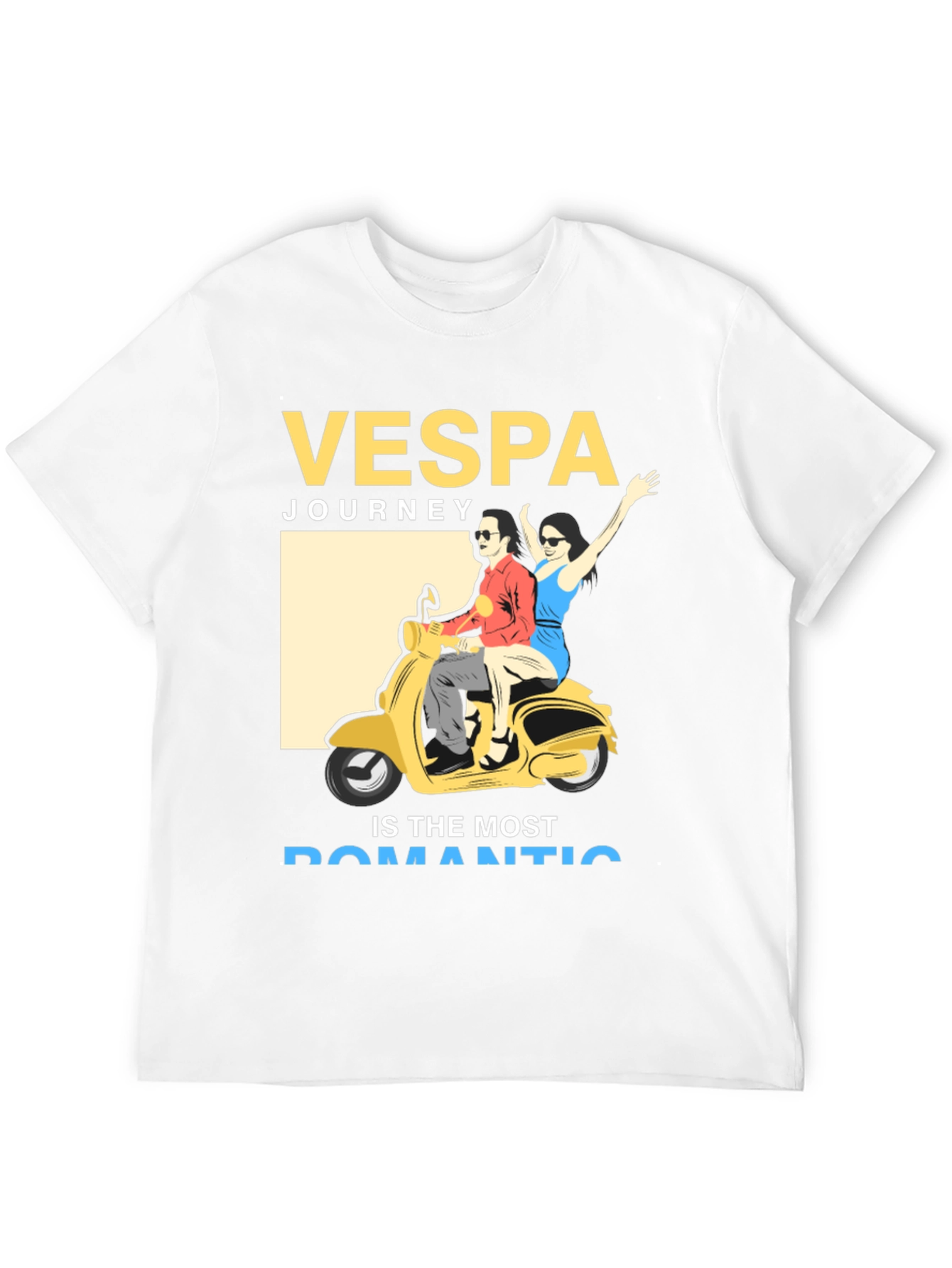 Vespa Journey Romantic T-Shirt