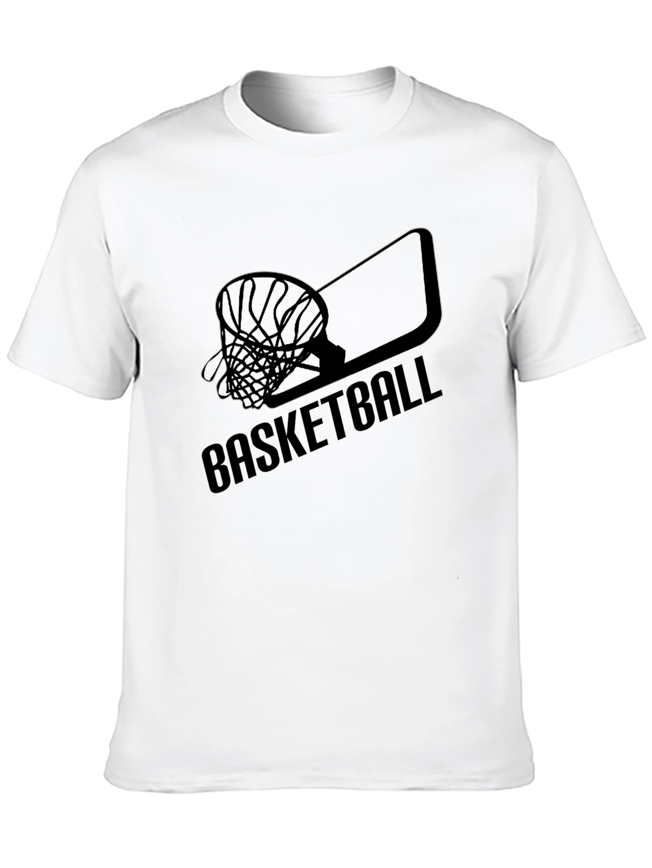 Basketball Graphic Tee - Classic Black T-Shirt