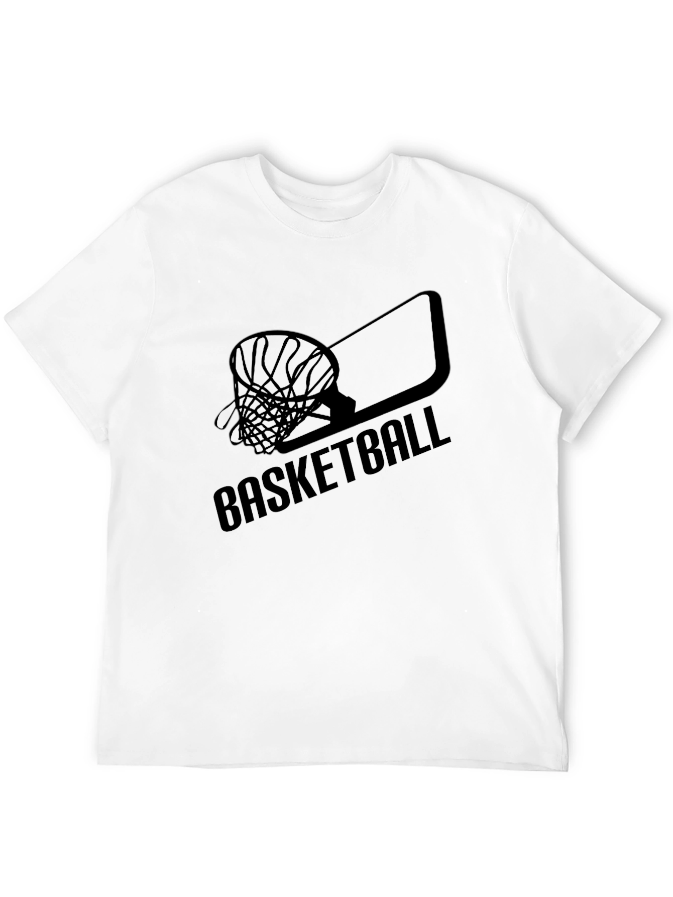 Basketball Graphic Tee - Classic Black T-Shirt