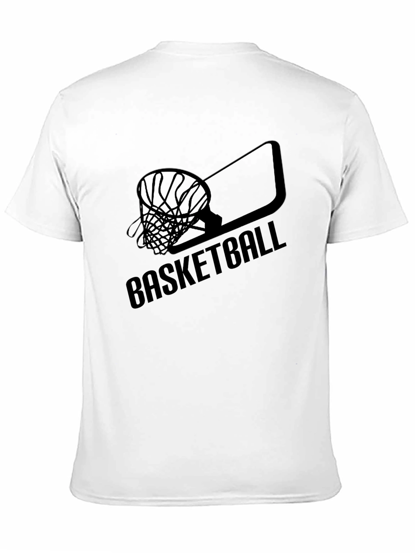 Basketball Graphic Tee - Classic Black T-Shirt