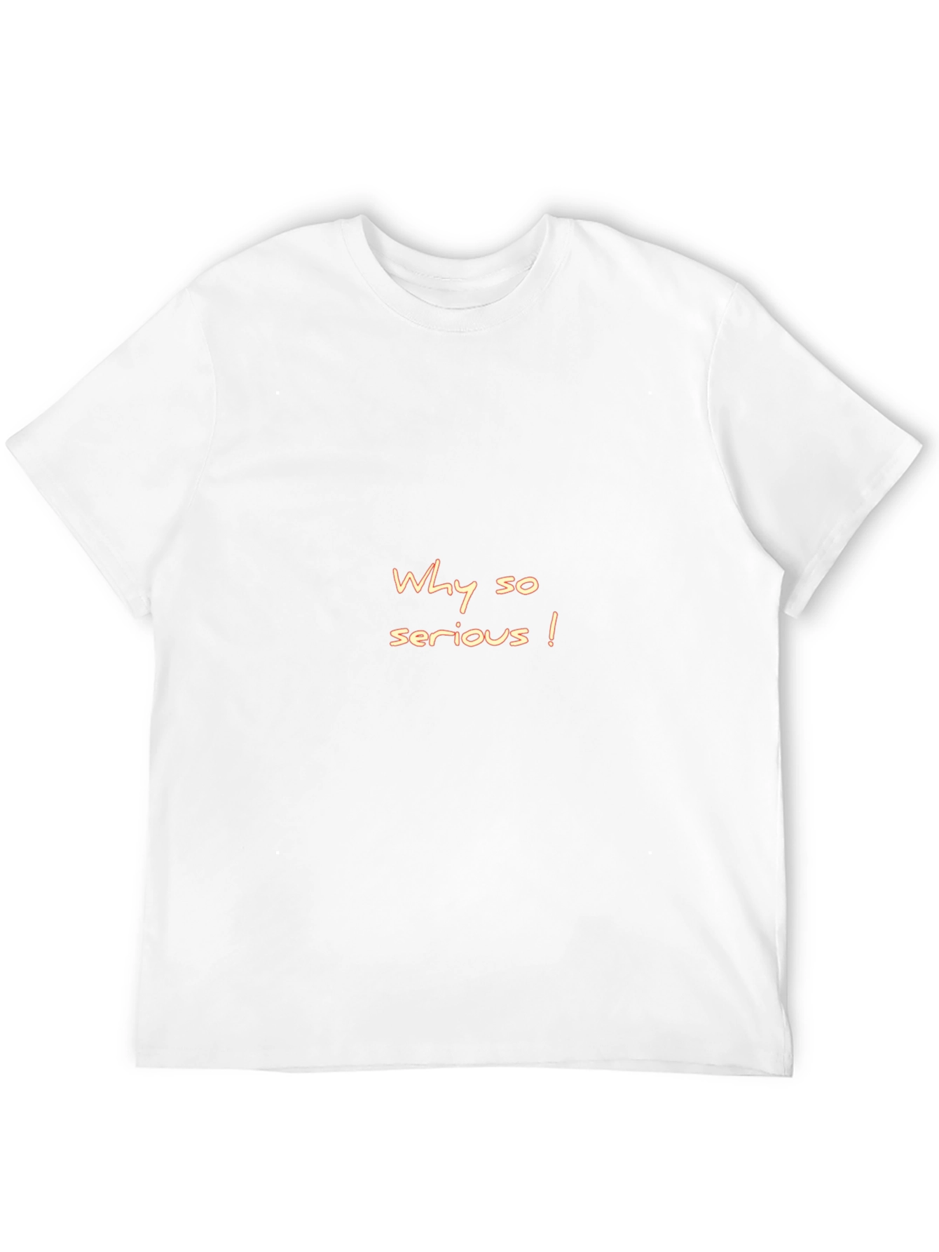 Why So Serious Tee - Mens Black Graphic T-Shirt