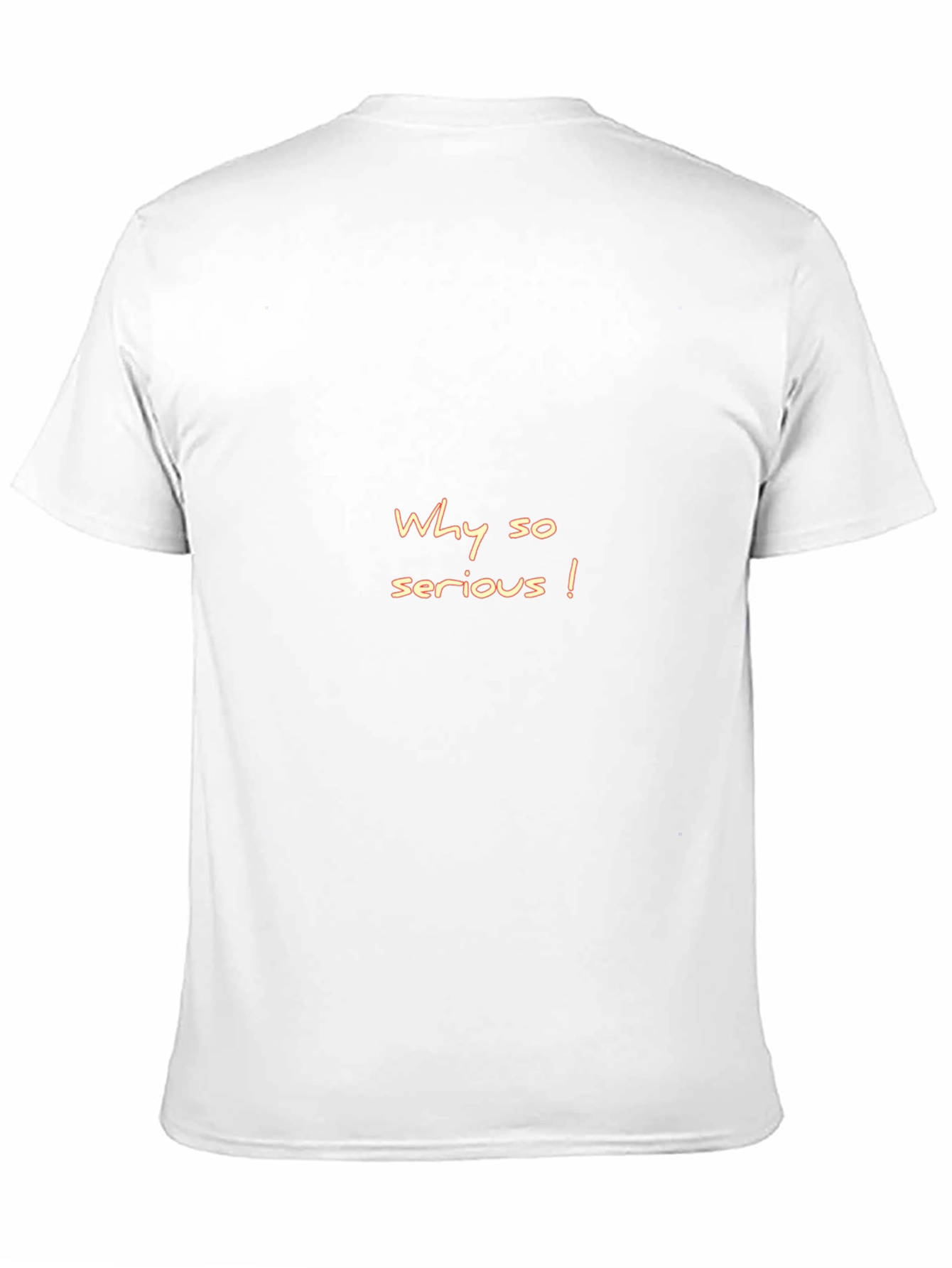 Why So Serious Tee - Mens Black Graphic T-Shirt
