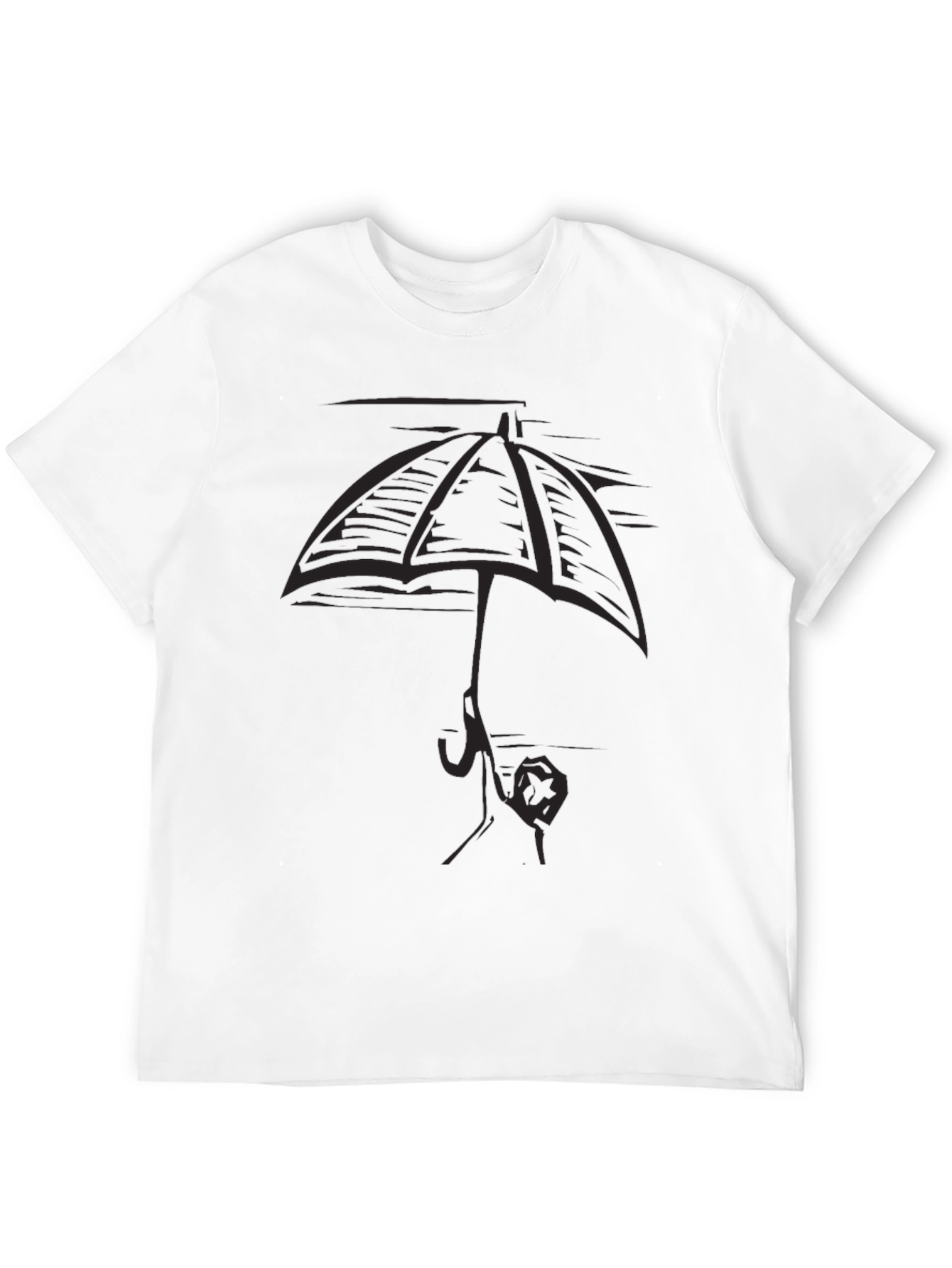 Umbrella Graphic Tee - Stylish & Unique
