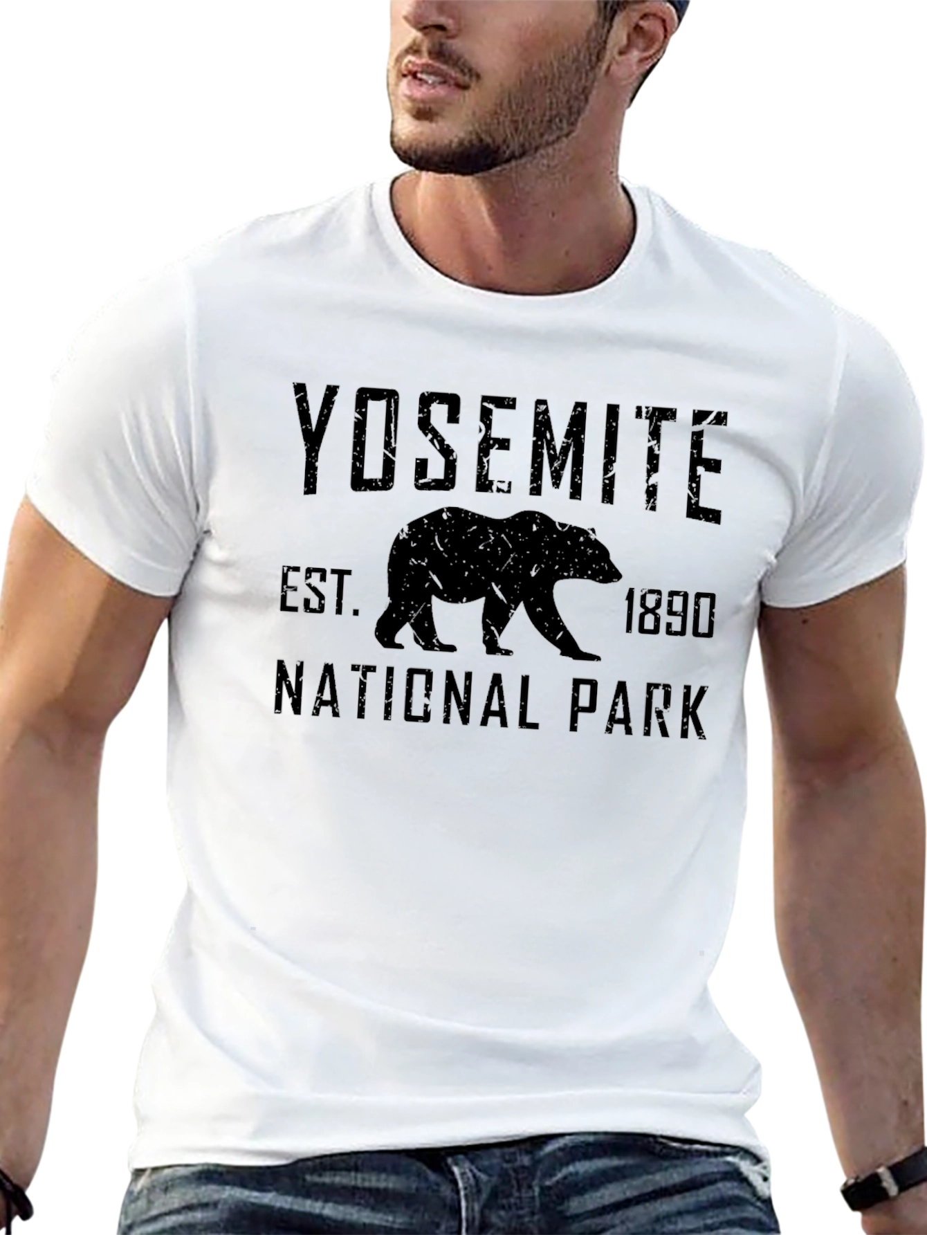 Yosemite National Park Bear Graphic T-Shirt