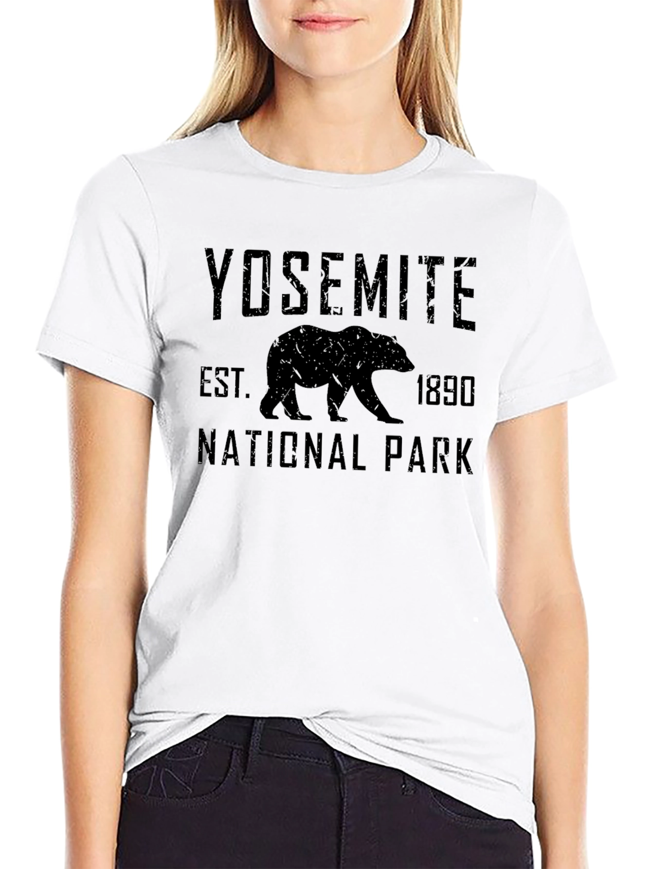 Yosemite National Park Bear Graphic T-Shirt