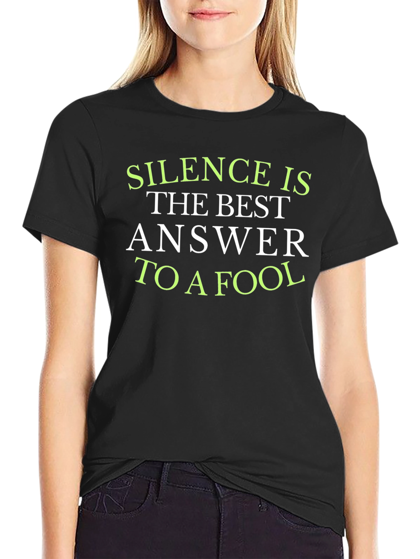 Silence is the Best Answer T-Shirt