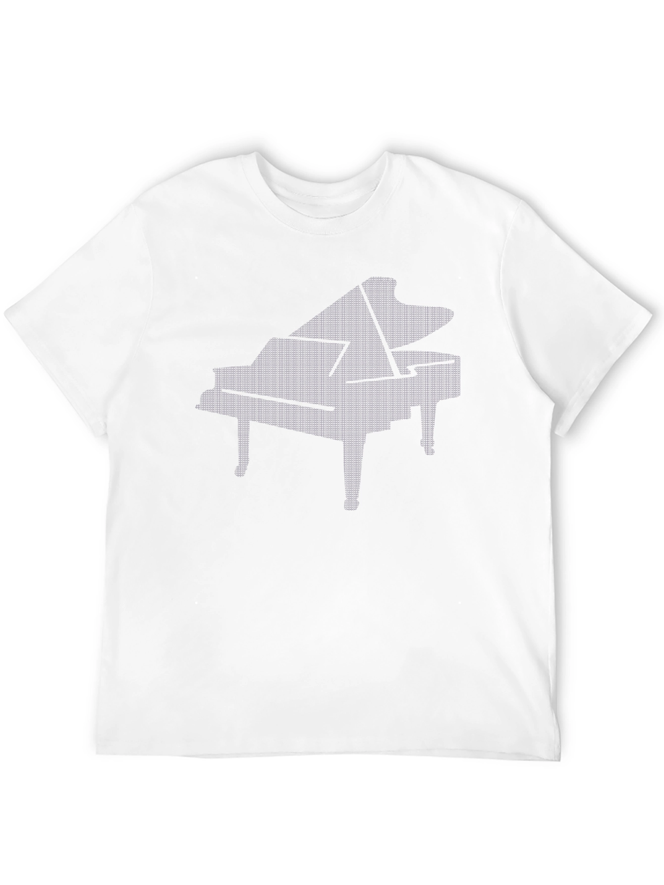 Grand Piano Graphic Tee - Black