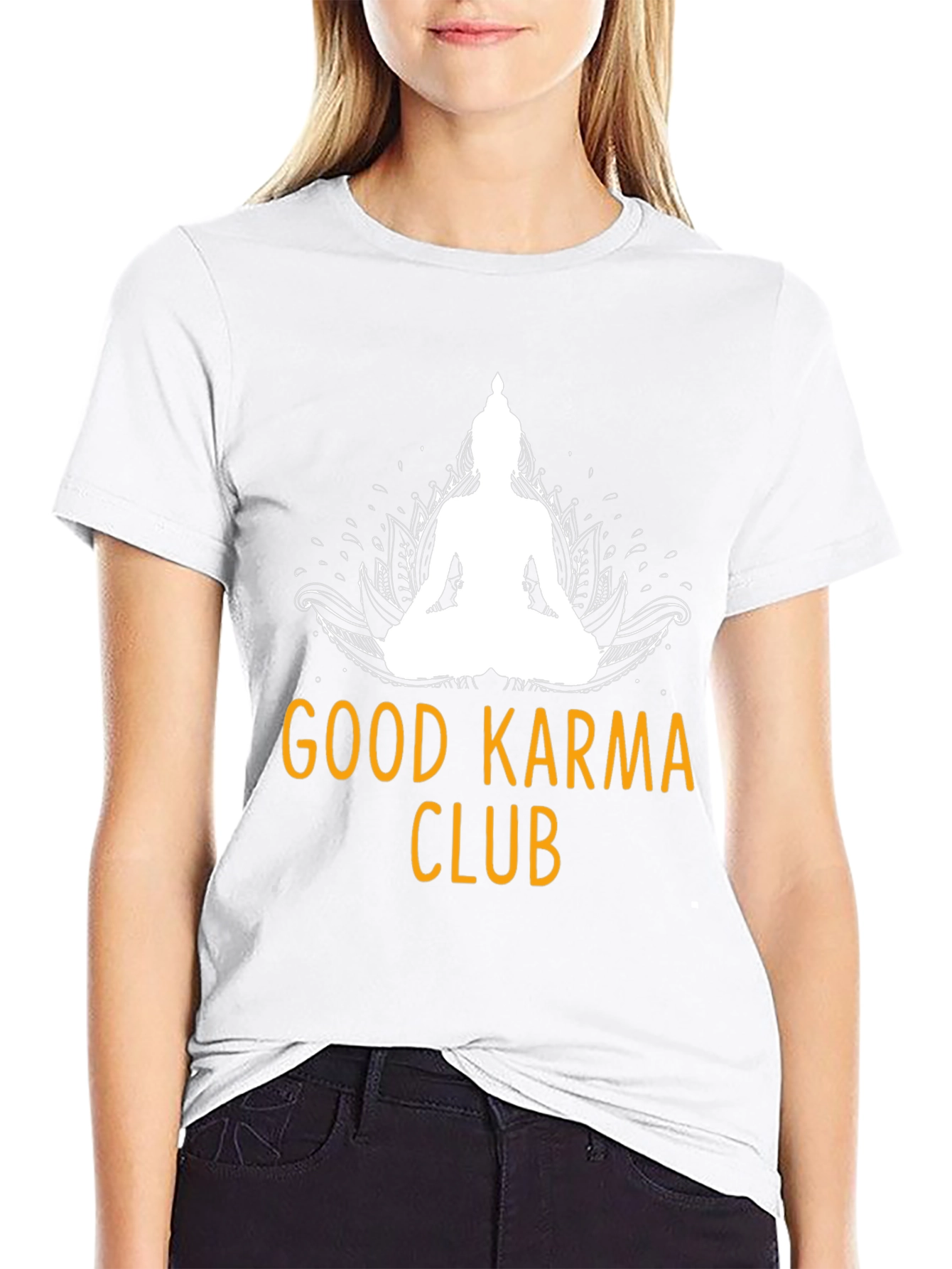 Good Karma Club Graphic T-Shirt - Black