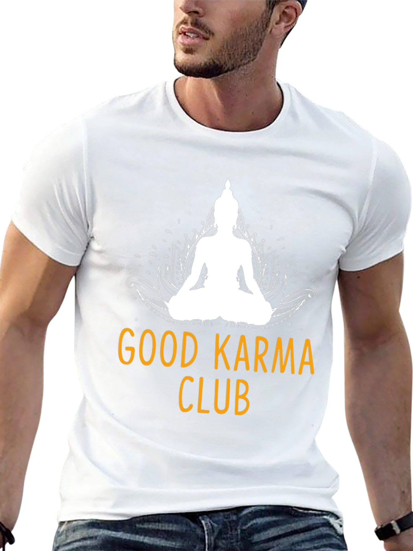 Good Karma Club Graphic T-Shirt - Black