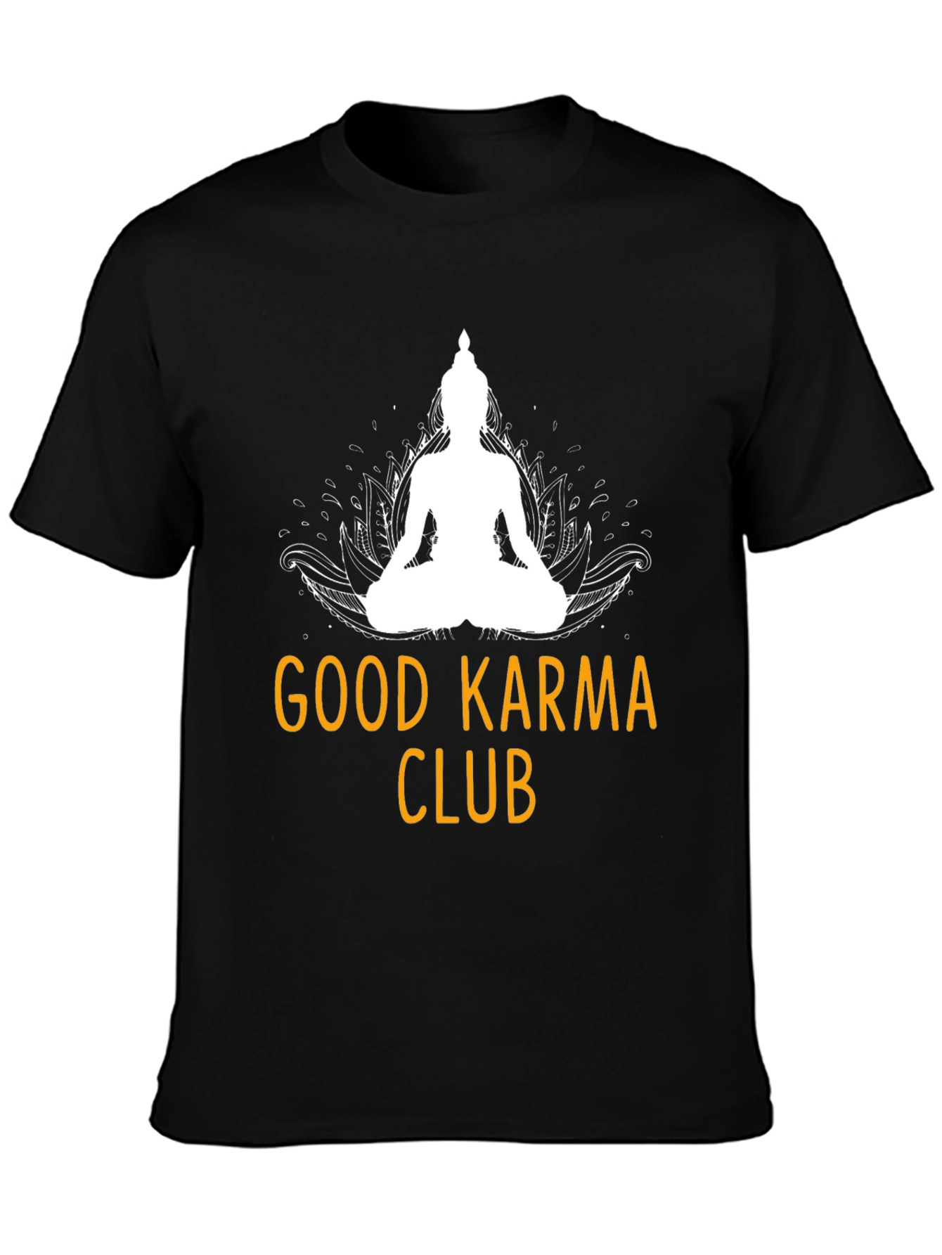 Good Karma Club Graphic T-Shirt - Black