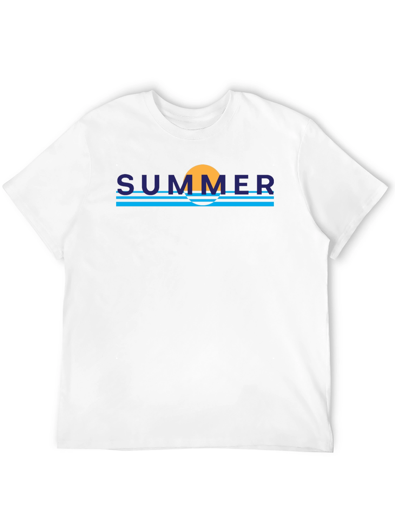 Summer Vibe Graphic Tee - Trendy Black T-Shirt