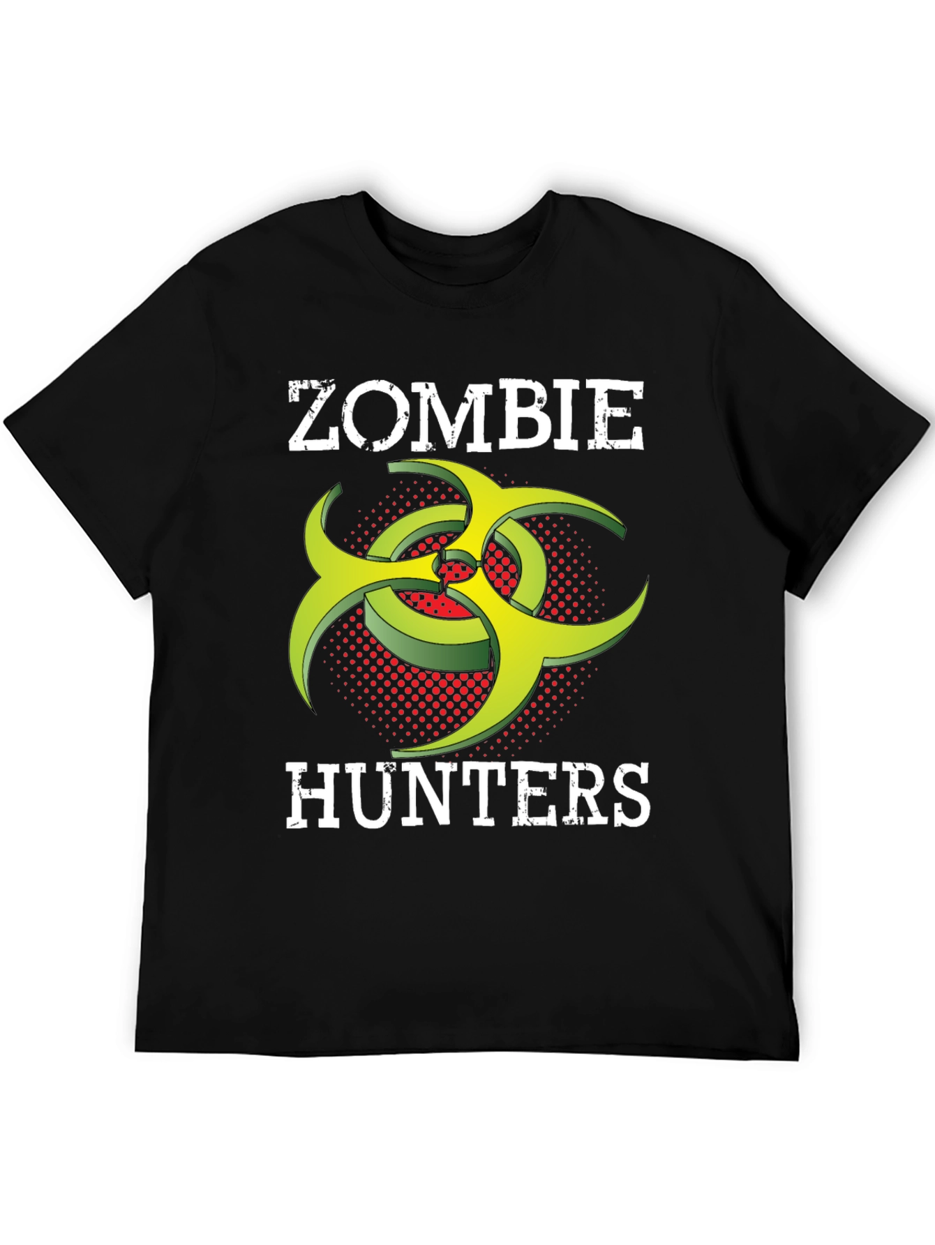 Zombie Hunters T-Shirt: Biohazard Symbol Tee