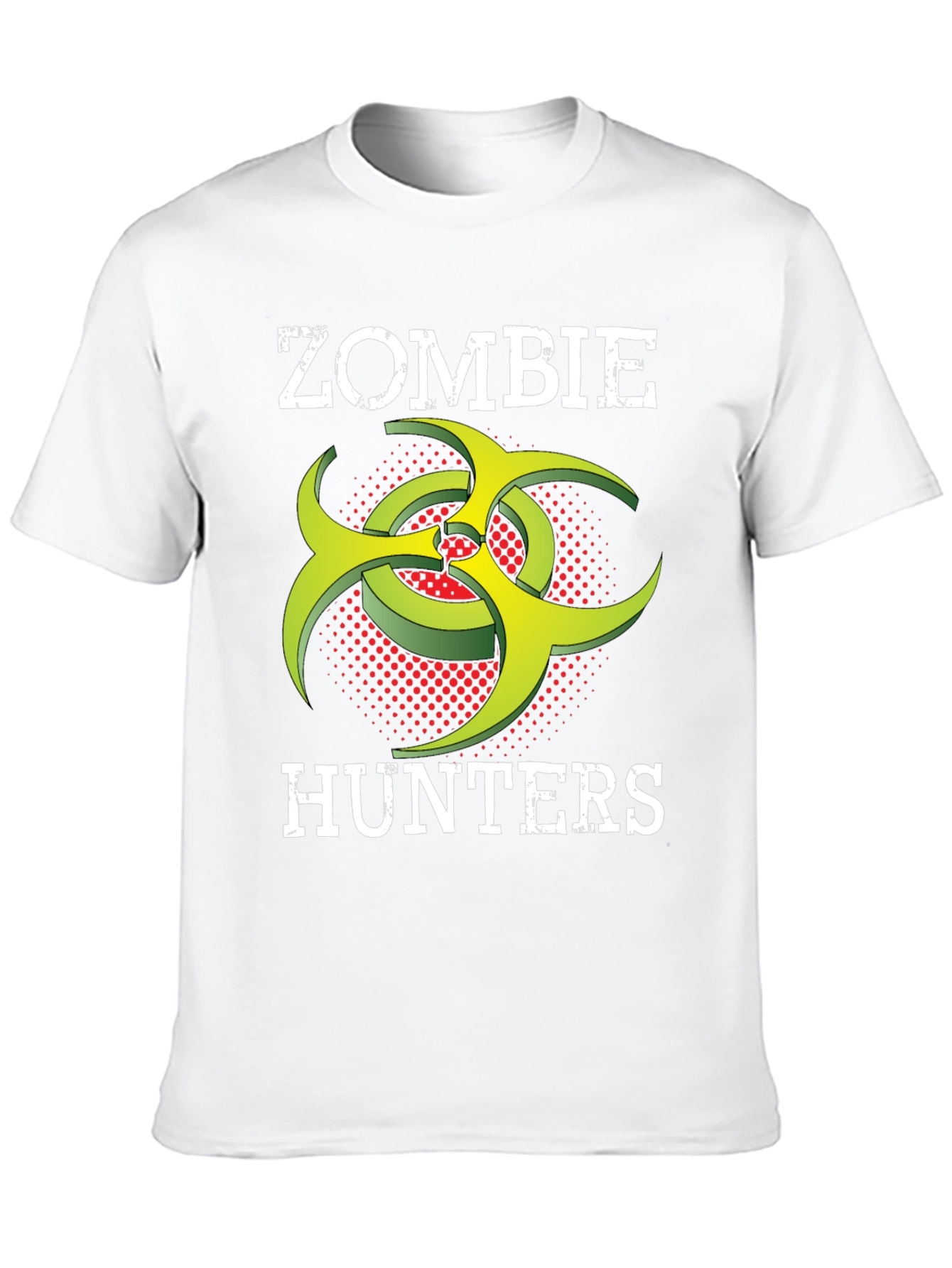 Zombie Hunters T-Shirt: Biohazard Symbol Tee