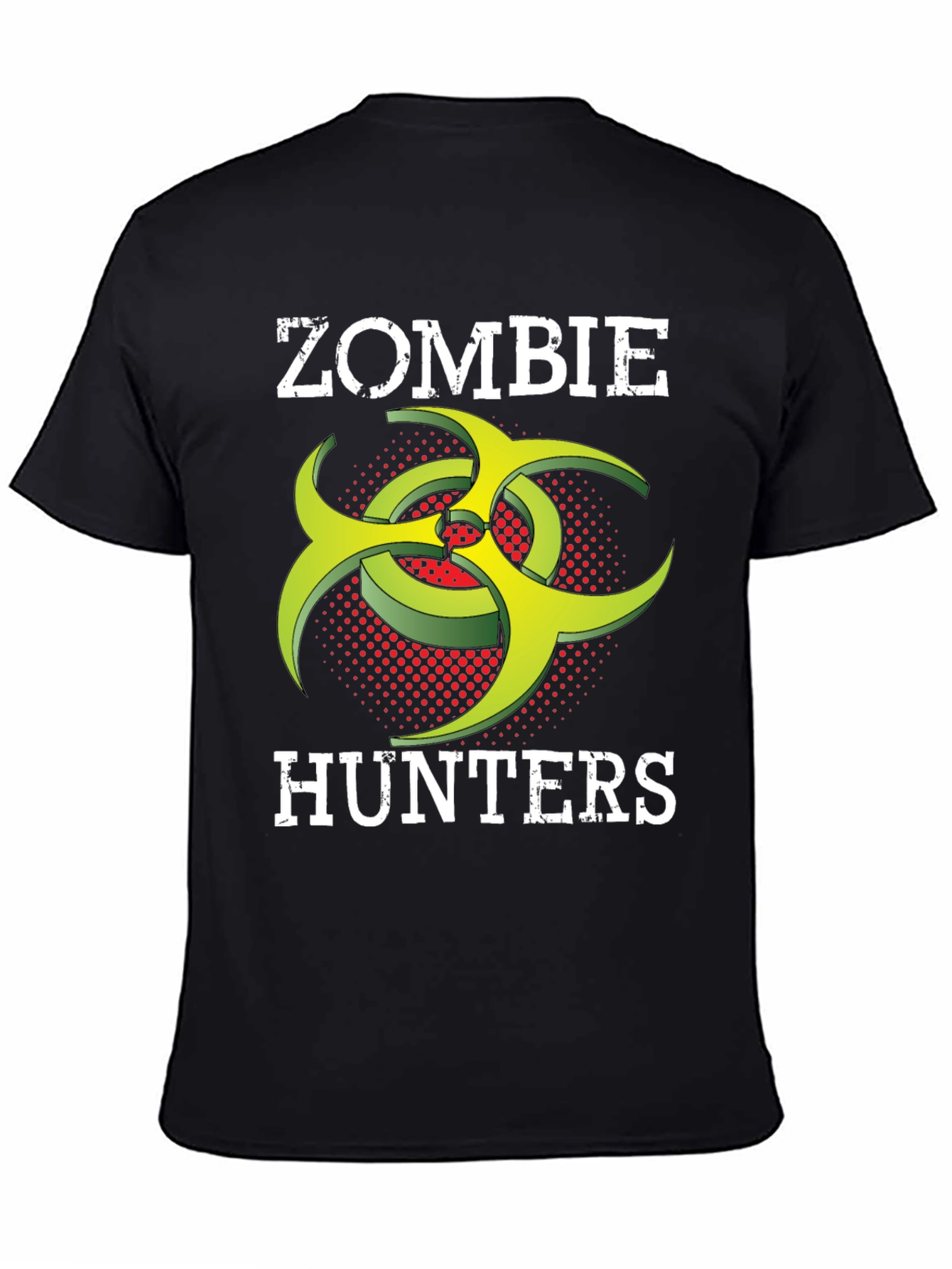 Zombie Hunters T-Shirt: Biohazard Symbol Tee