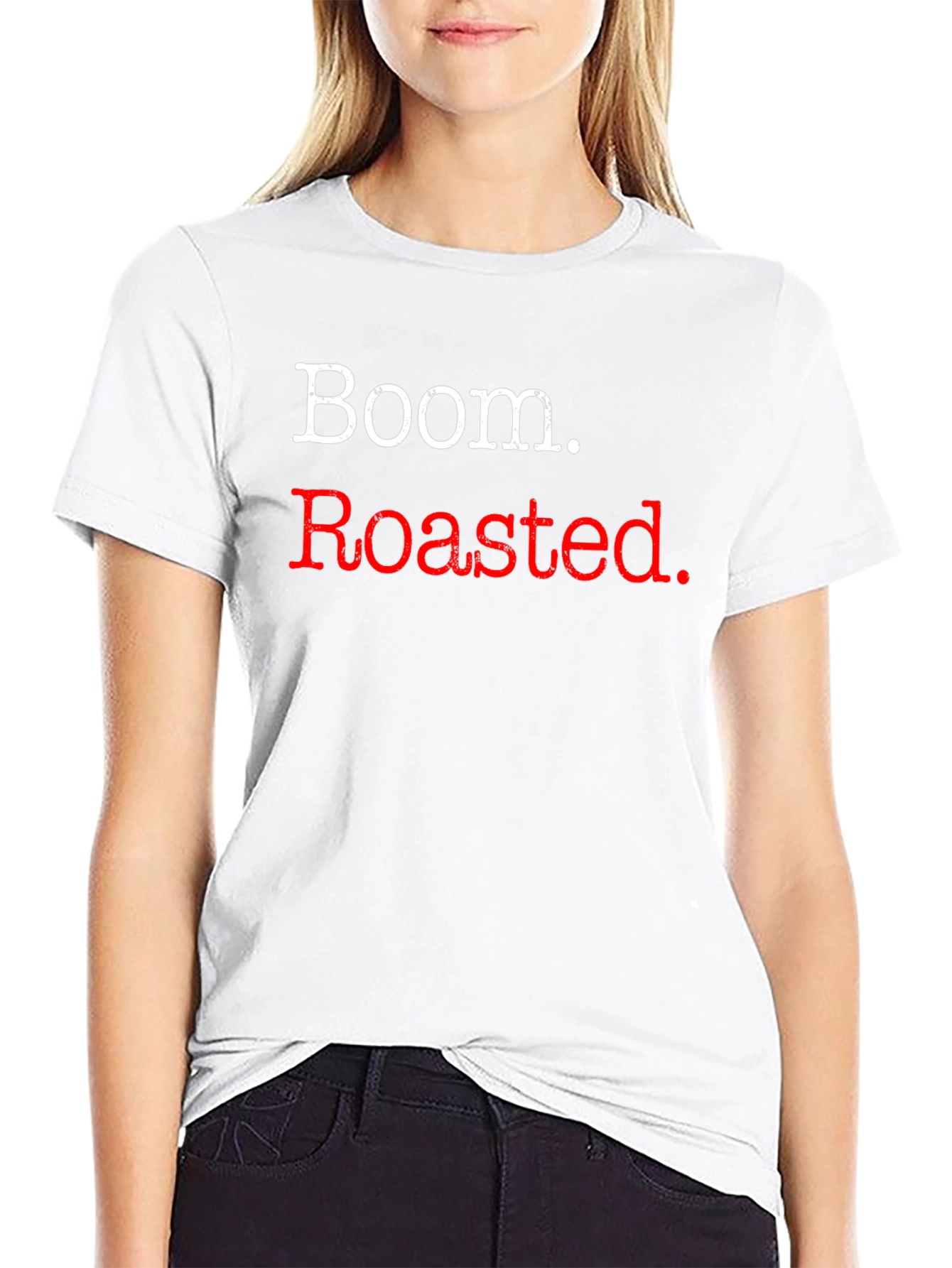 Boom Roasted Graphic Tee - Black T-Shirt