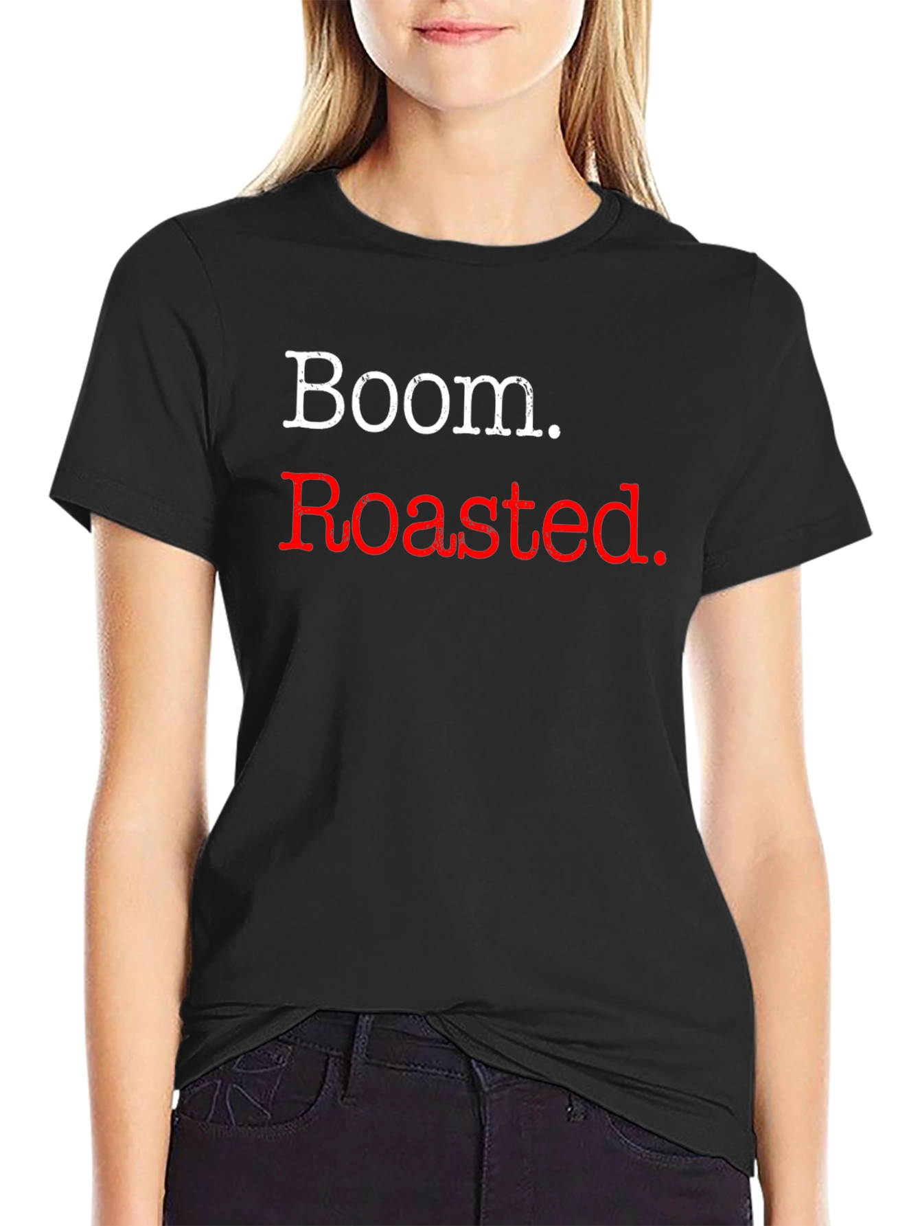 Boom Roasted Graphic Tee - Black T-Shirt