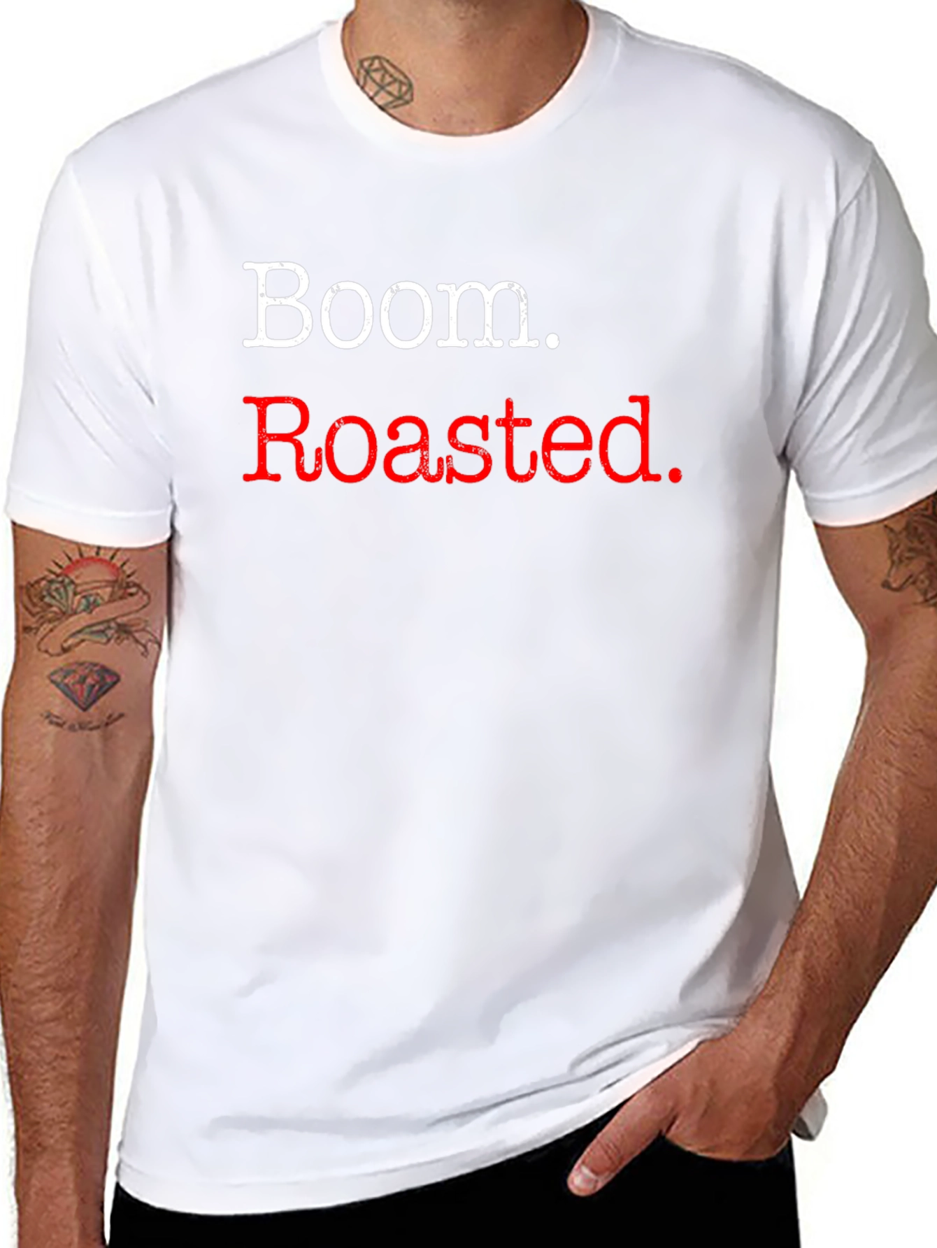 Boom Roasted Graphic Tee - Black T-Shirt